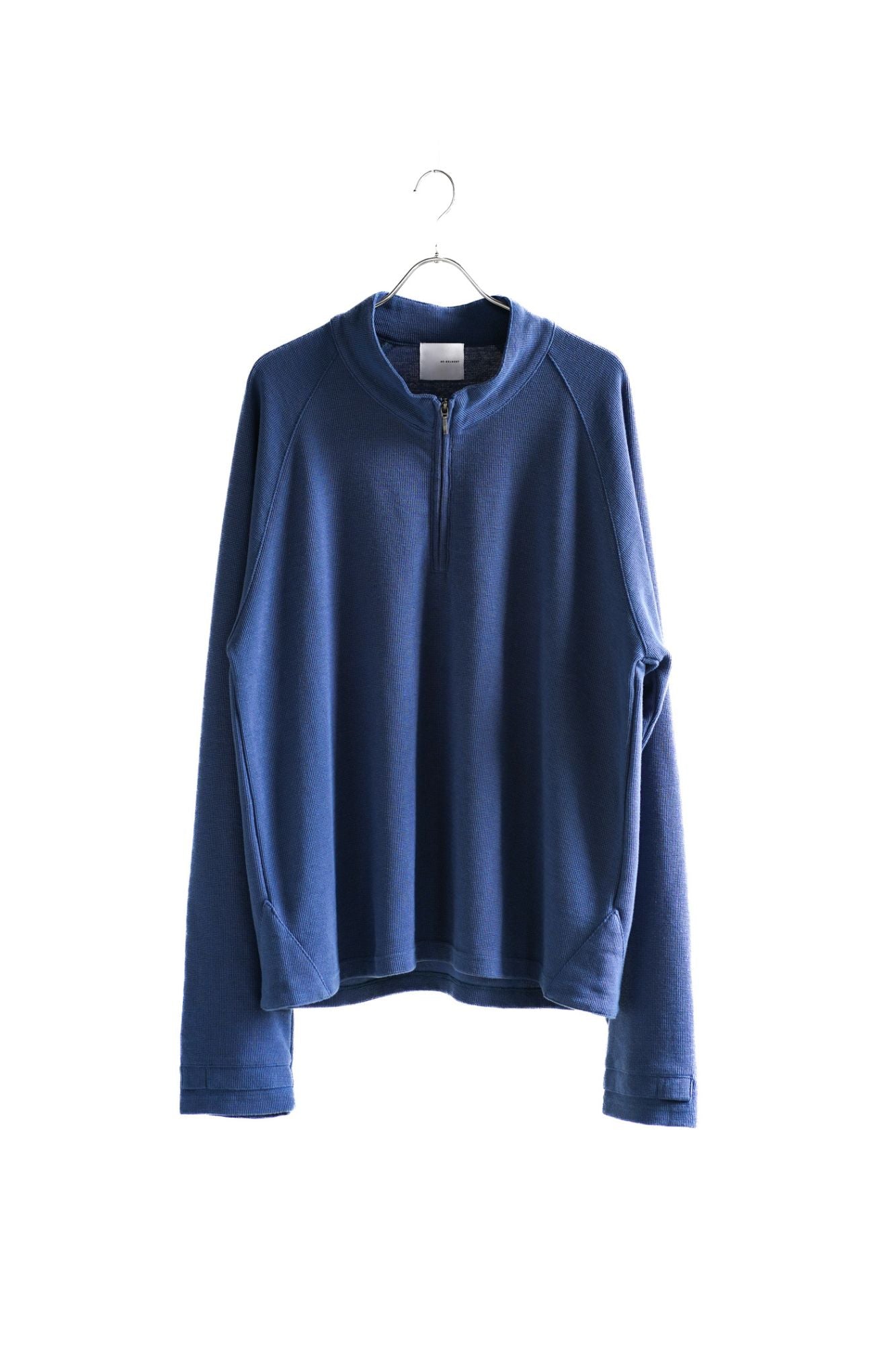 WAFFLE HALF ZIP LONG SLEEVE