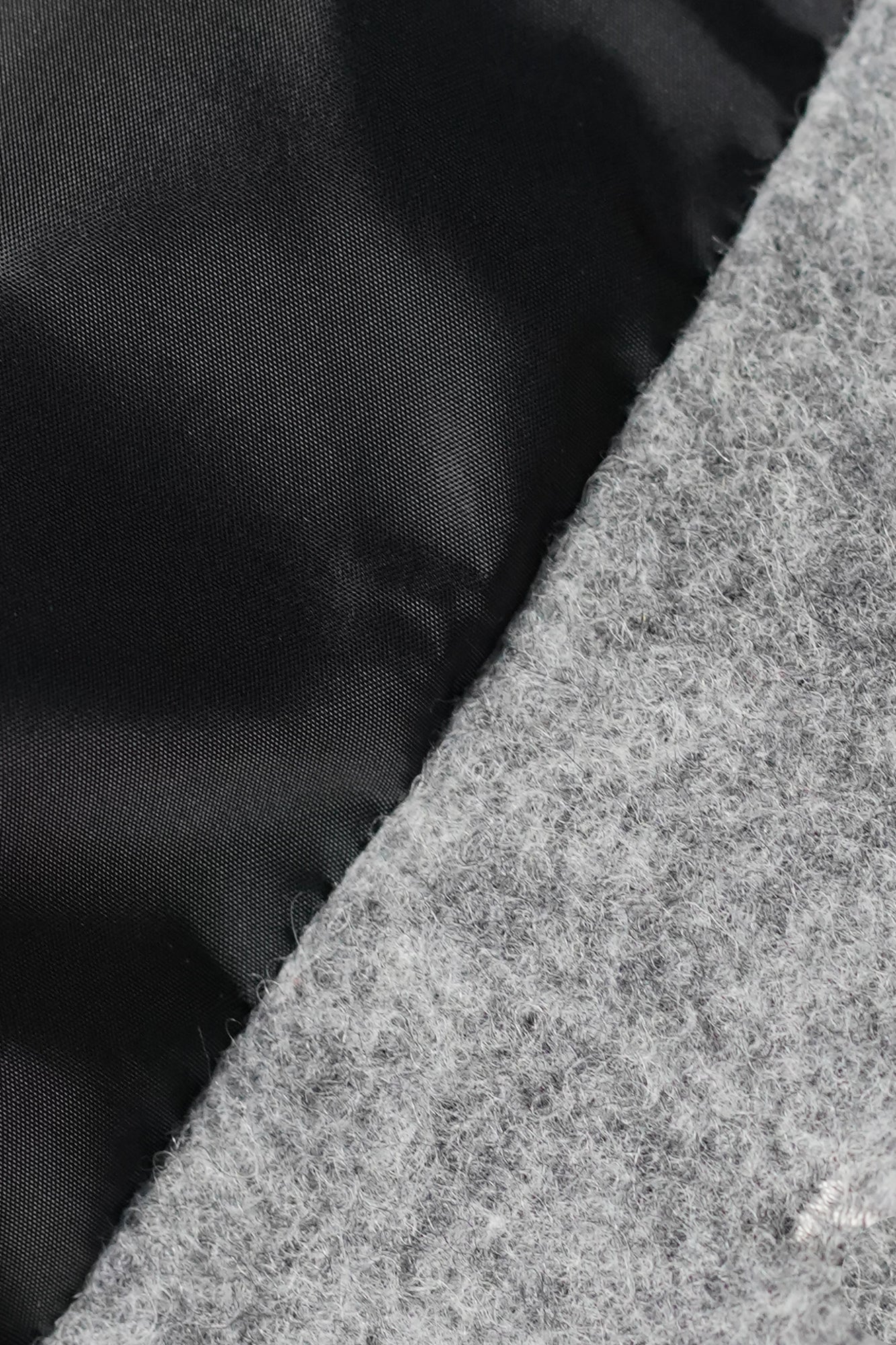 FLEECE SINGLE BREASTED JACKET