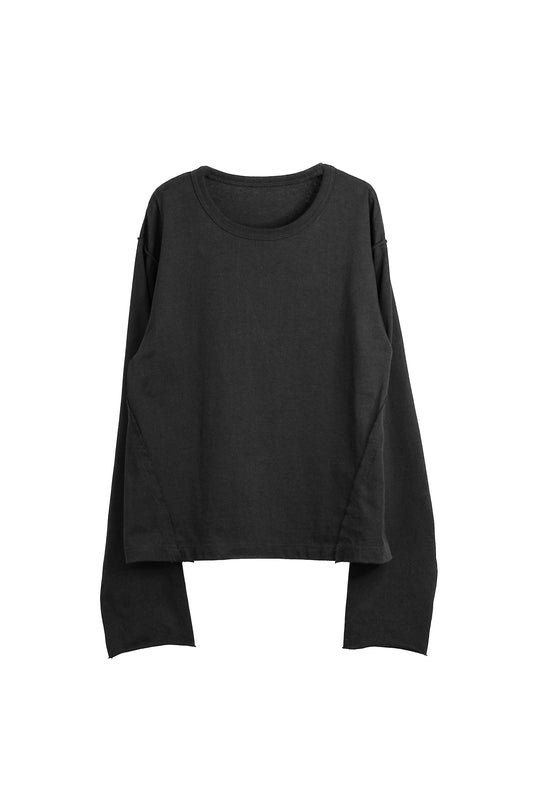 CROPPED COTTON GROWTH L/S TEE