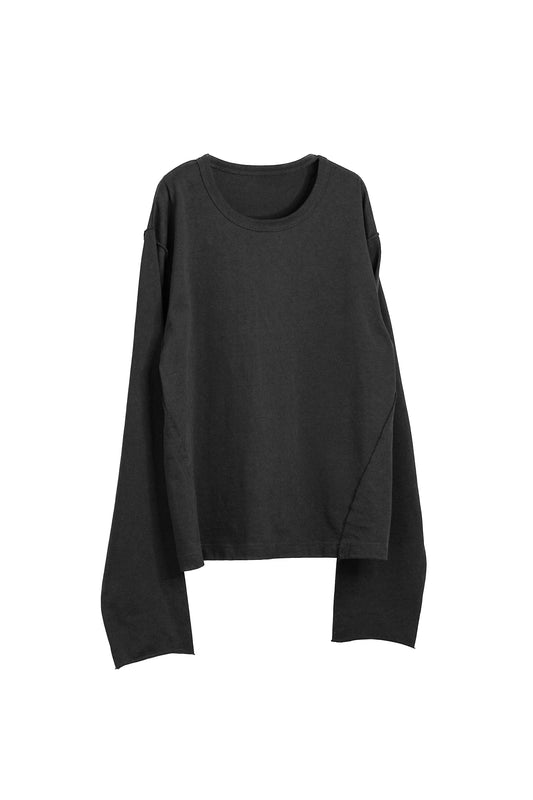 CROPPED COTTON GROWTH L/S TEE