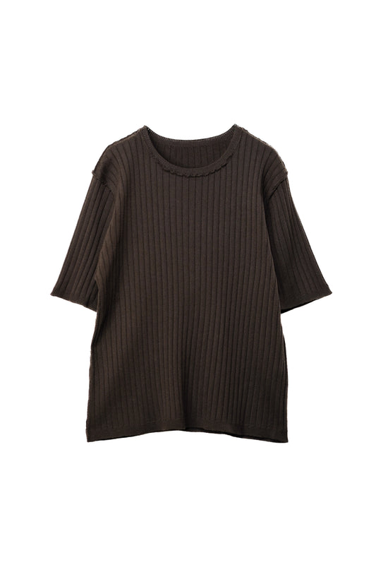 OUTLINK STRUCTURE KNIT TEE