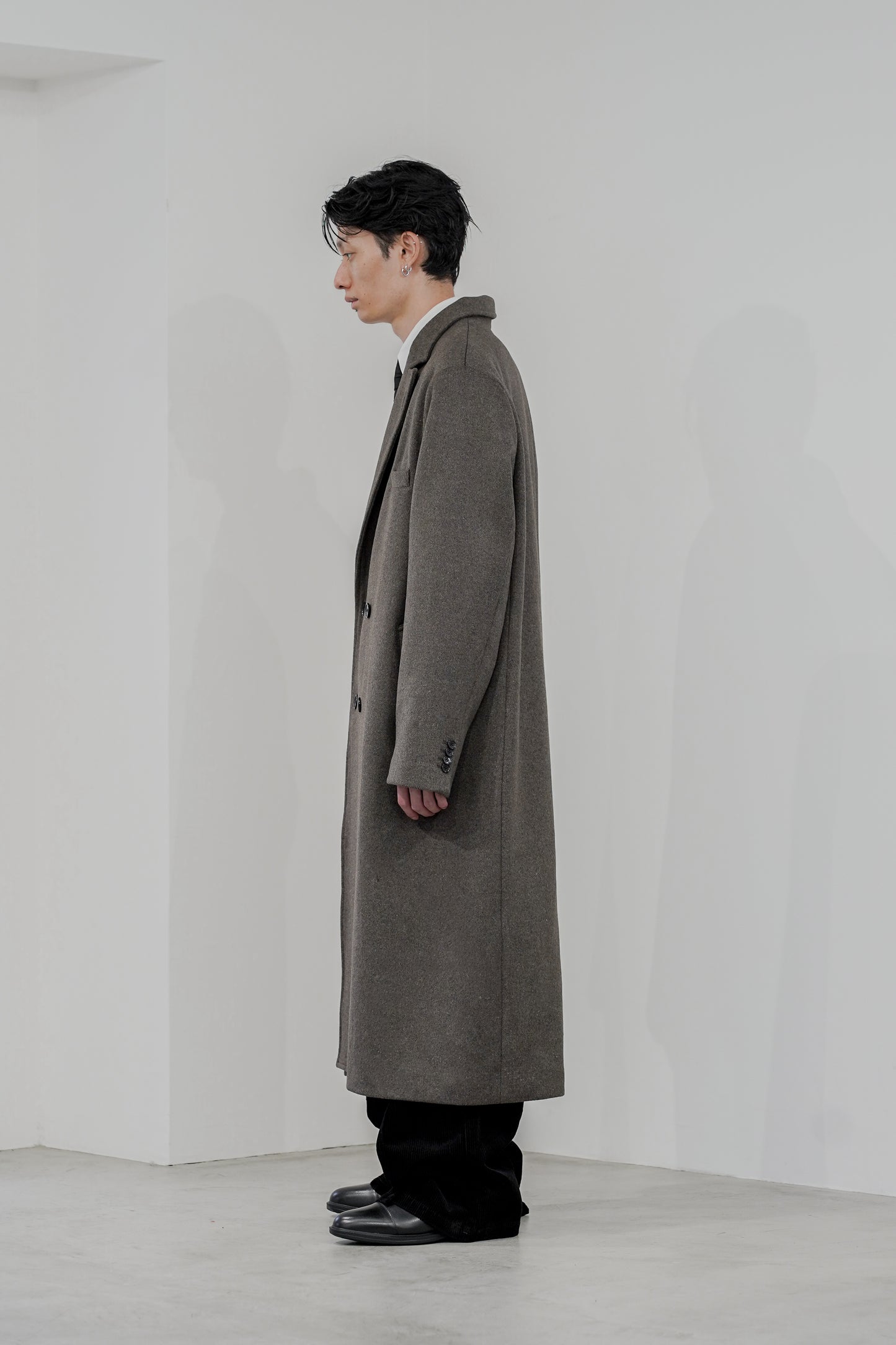 WOOL SHAGGY SUPER LONG CHESTER COAT