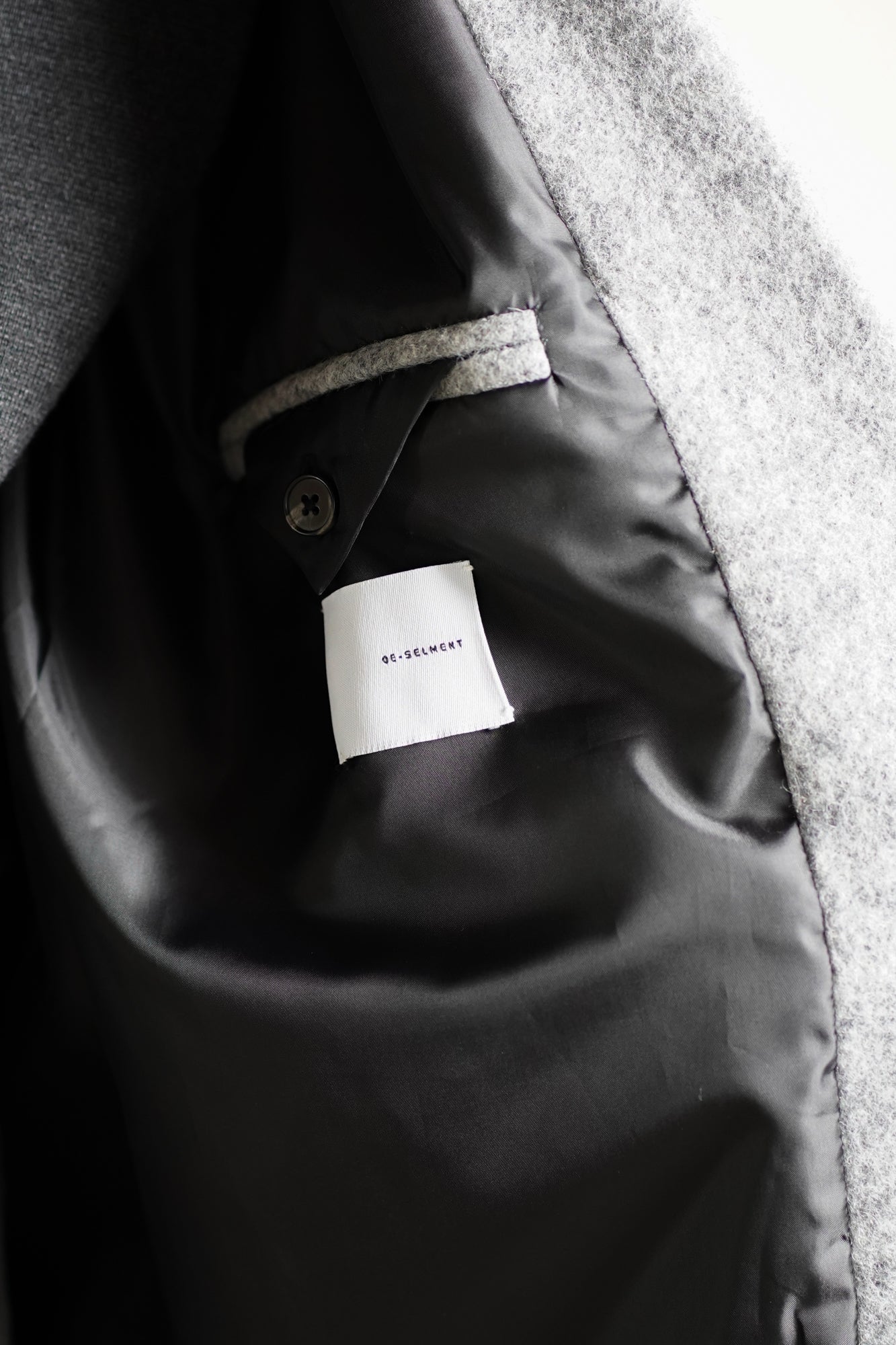 FLEECE SINGLE BREASTED JACKET