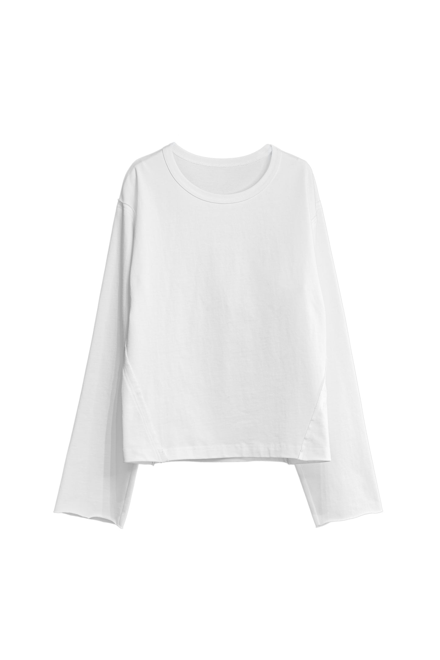 CROPPED COTTON GROWTH L/S TEE