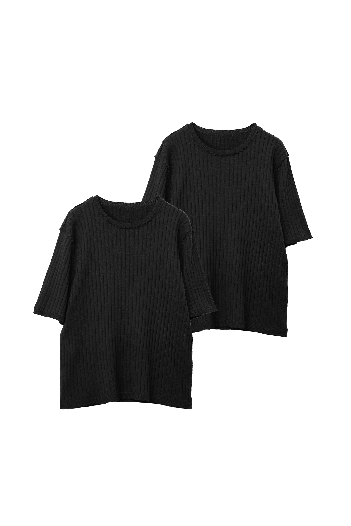 【2枚SET】OUTLINK STRUCTURE KNIT TEE『組み合わせ自由』