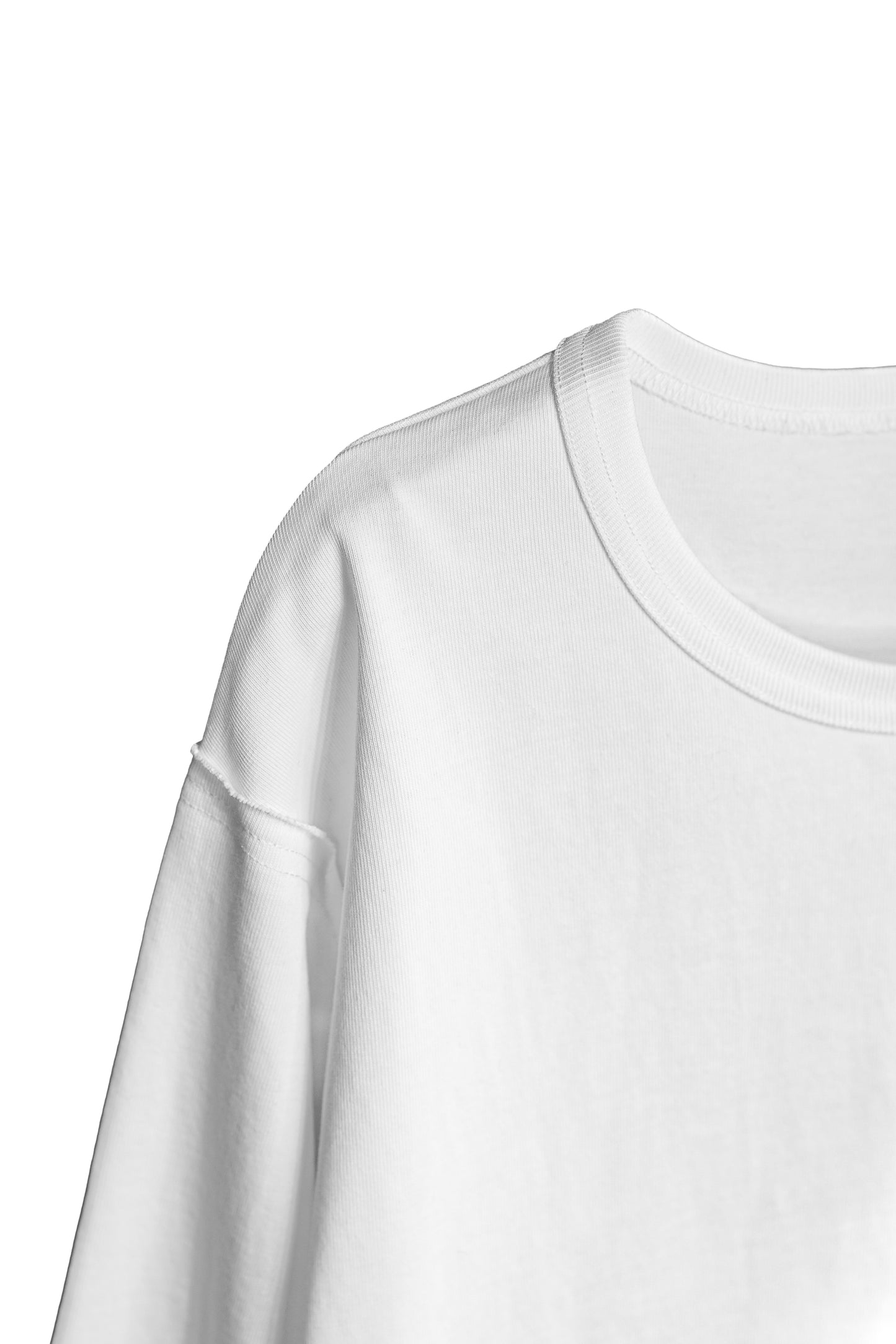 CROPPED COTTON GROWTH L/S TEE