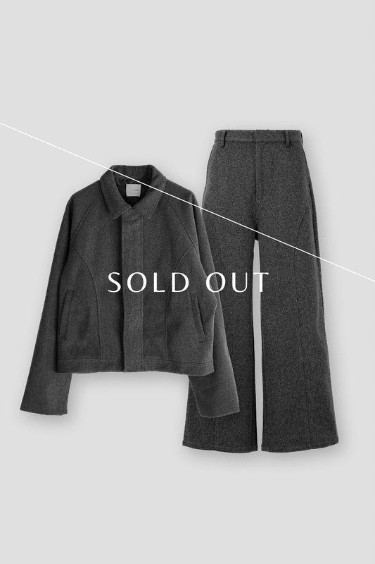 【SET】TECH MELTON FULLED - SET UP