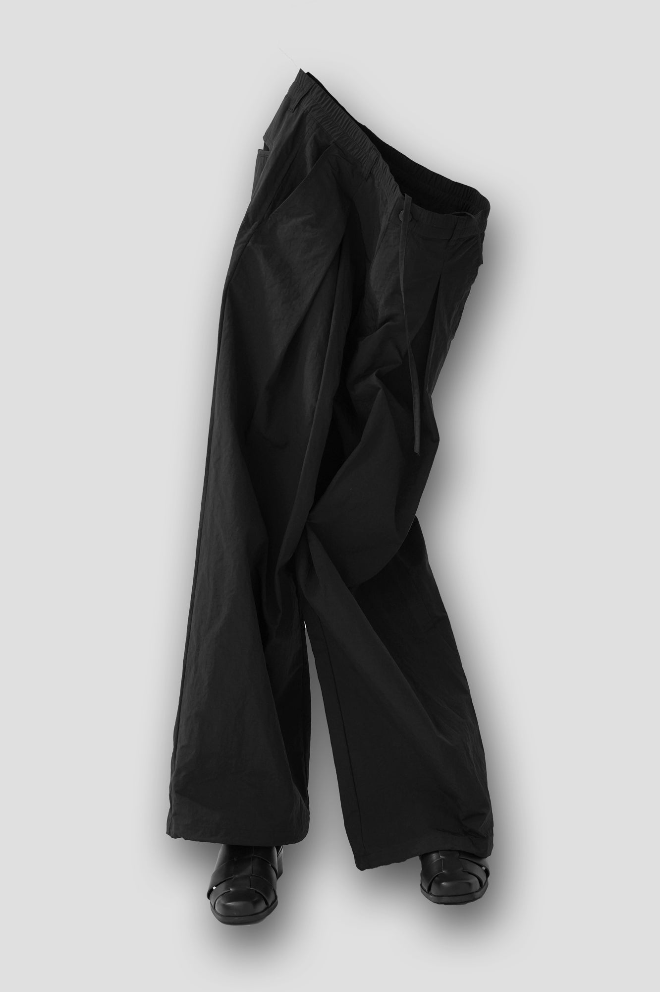 NYLON UTILITY WIDE TROUSERS