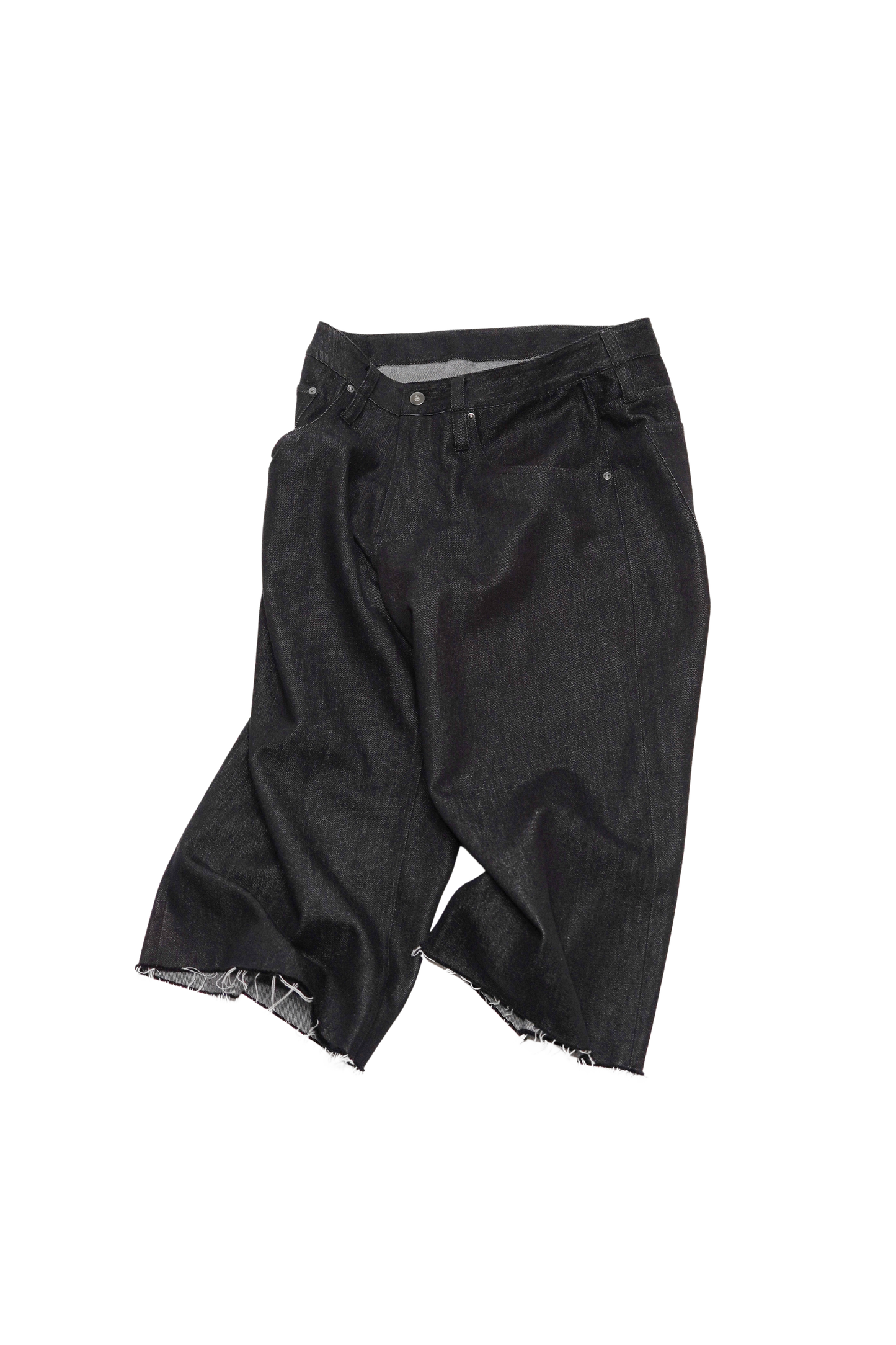 【7/1 - release】MID CUT TWILL DENIM SHORTS