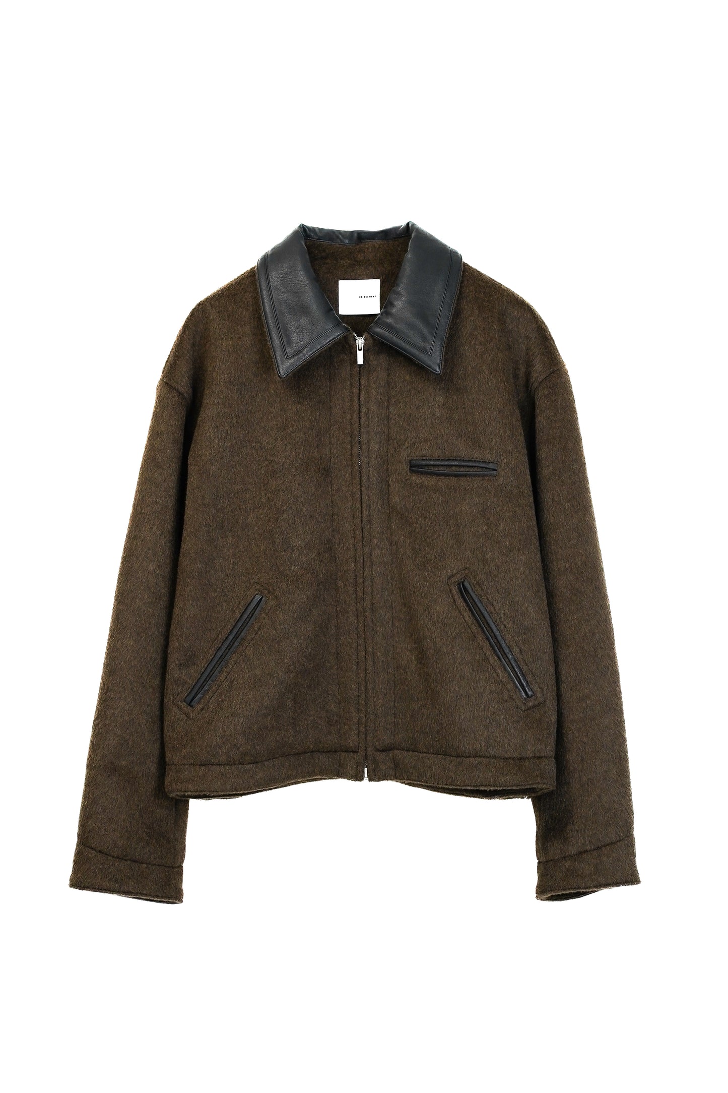 WOOL SHAGGY DUAL COLLAR DETROIT JACKET