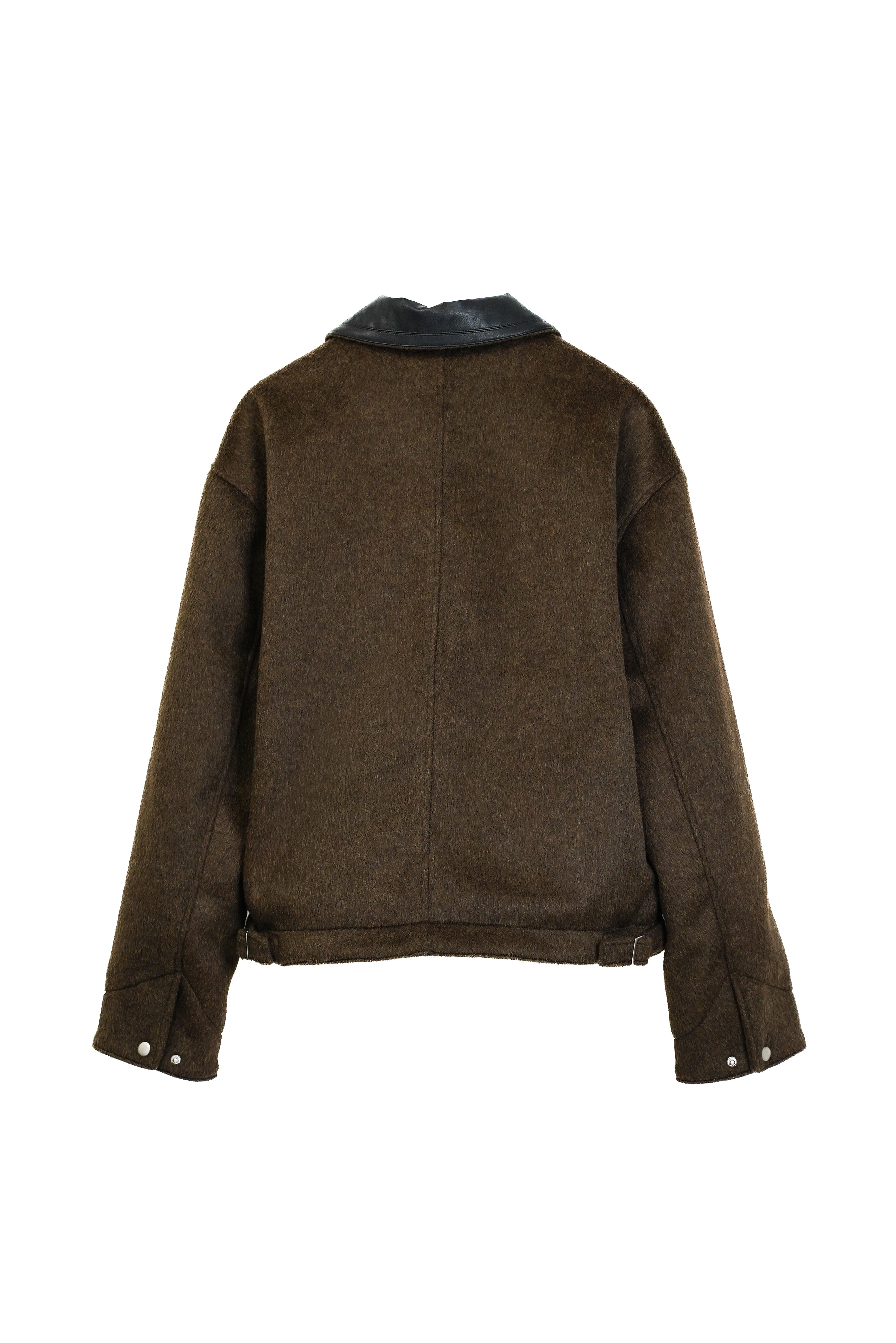 WOOL SHAGGY DUAL COLLAR DETROIT JACKET – OE-SELMENT
