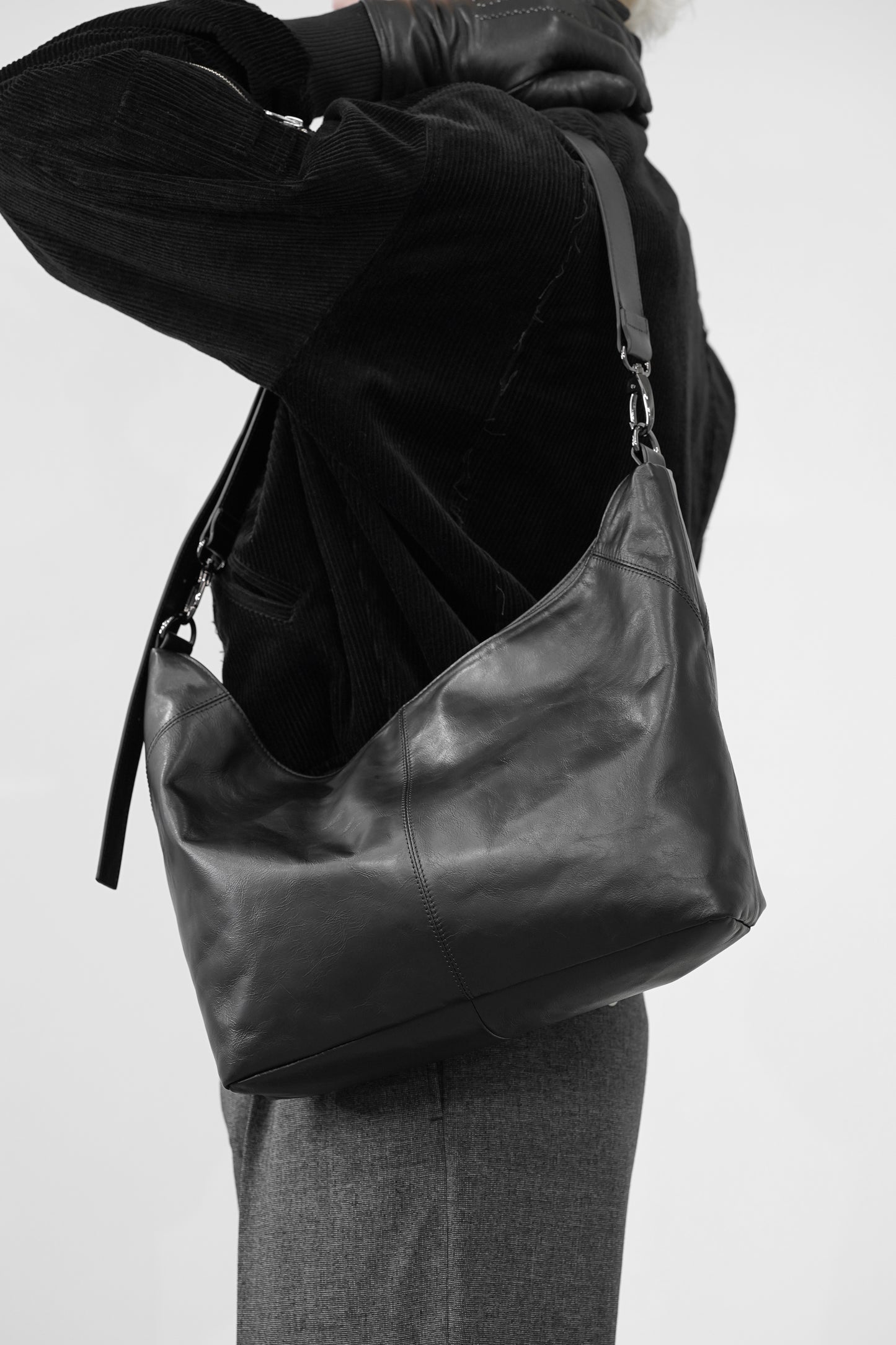 『8/1 - release』【2WAY】COW LEATHER ''BELT''ED BAG