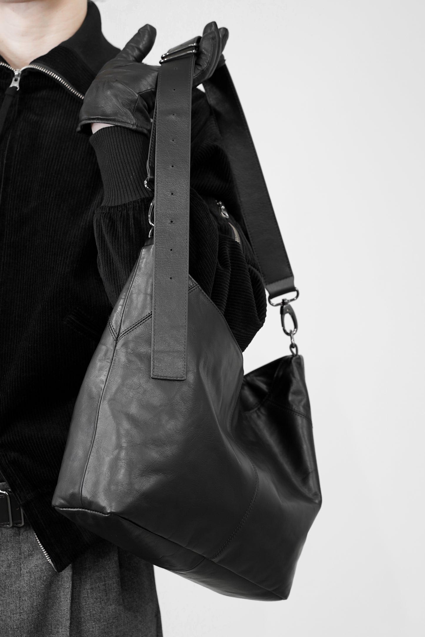 『8/1 - release』【2WAY】COW LEATHER ''BELT''ED BAG