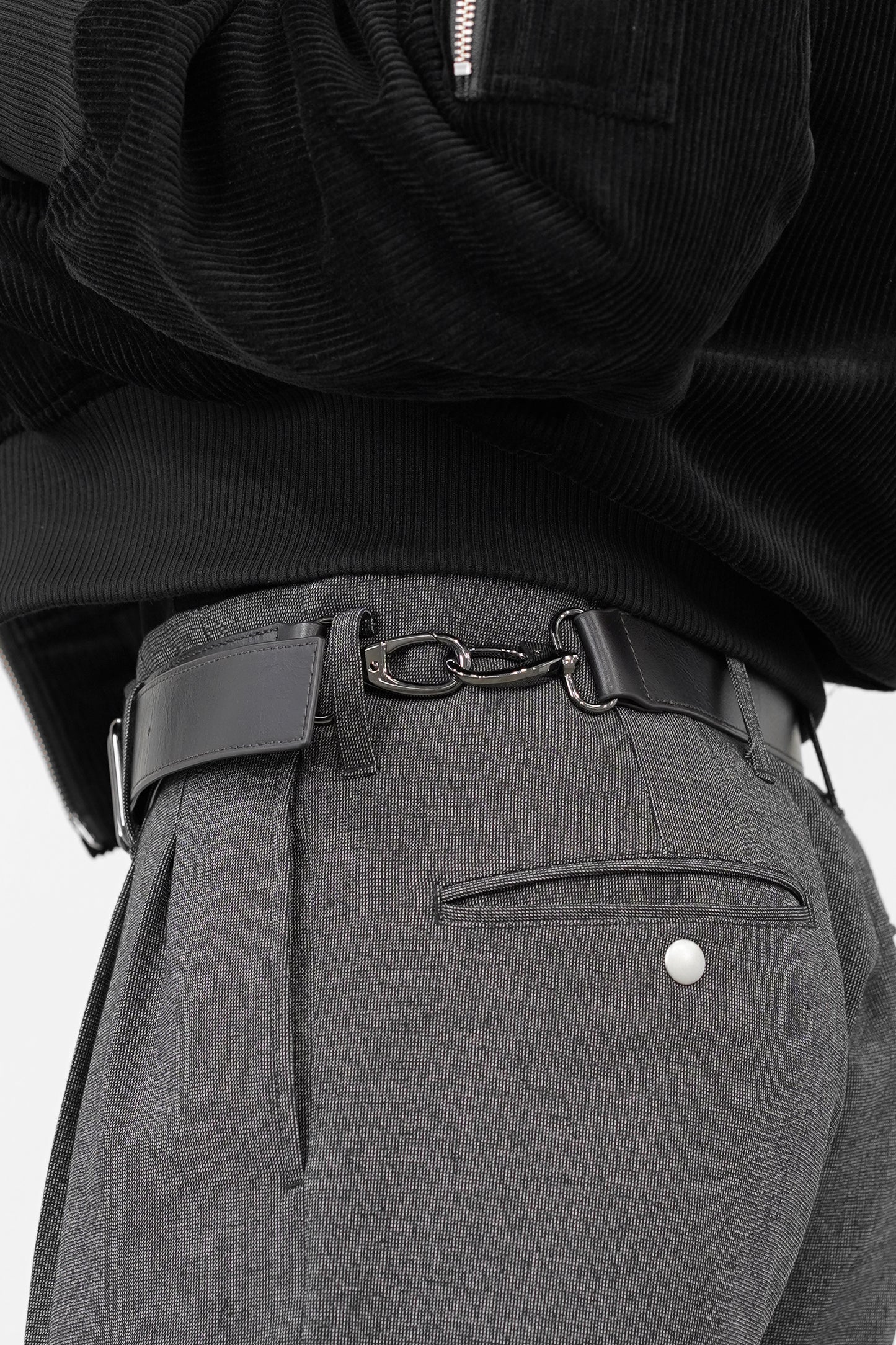 『8/1 - release』【2WAY】COW LEATHER ''BELT''ED BAG