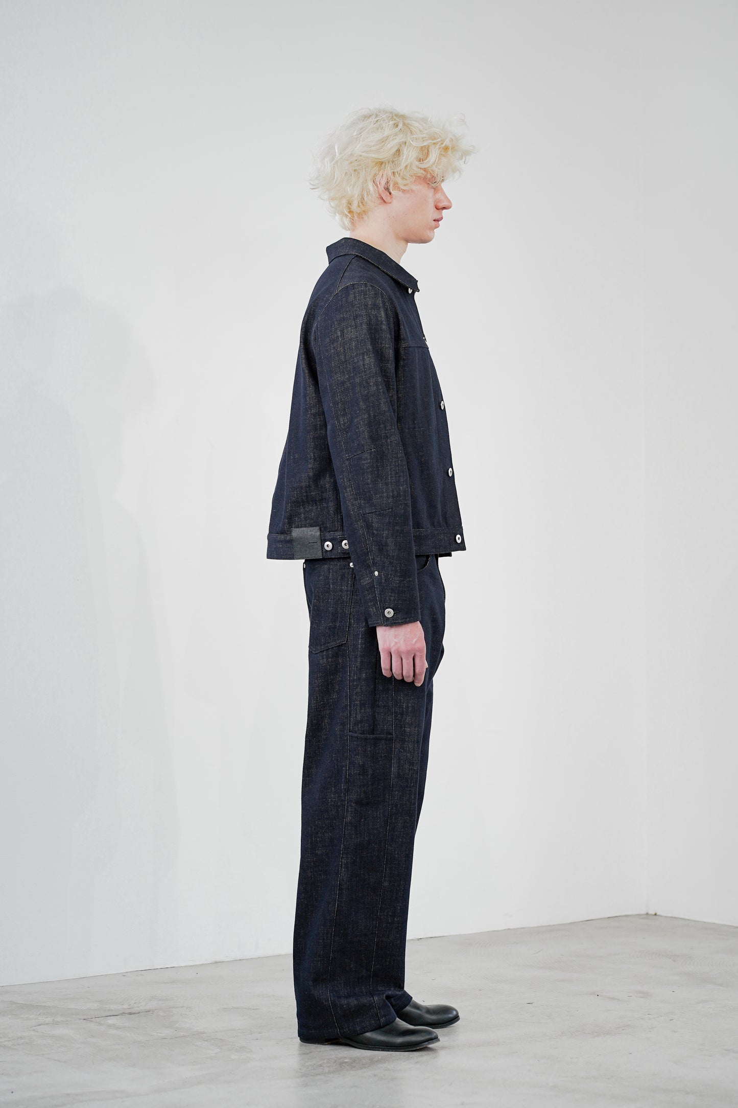 RE-RAW DENIM TRACKER JACKET
