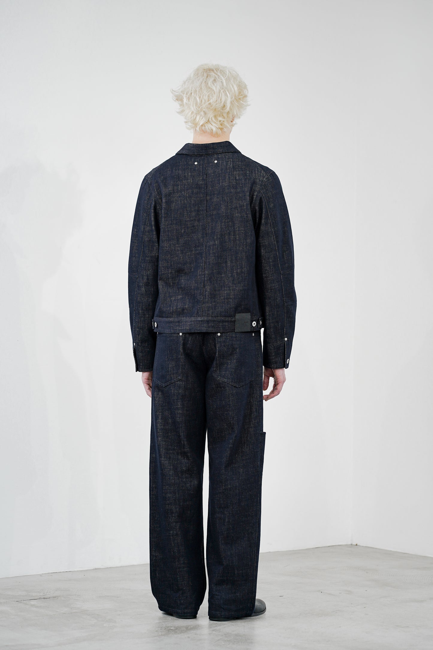 RE-RAW DENIM TRACKER JACKET