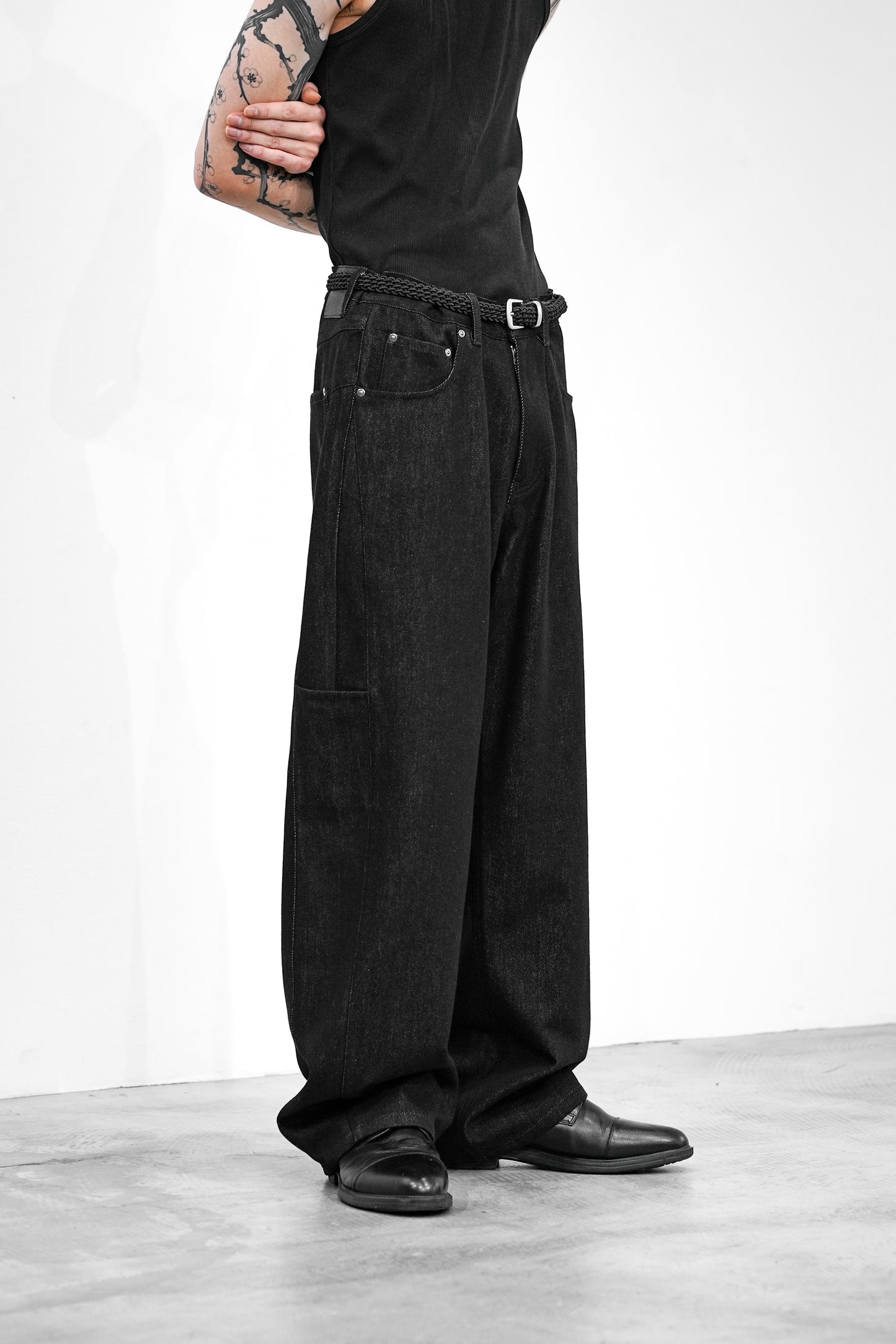 【4/1 - release】DRIFT CUT RE-RAW DENIM PANTS