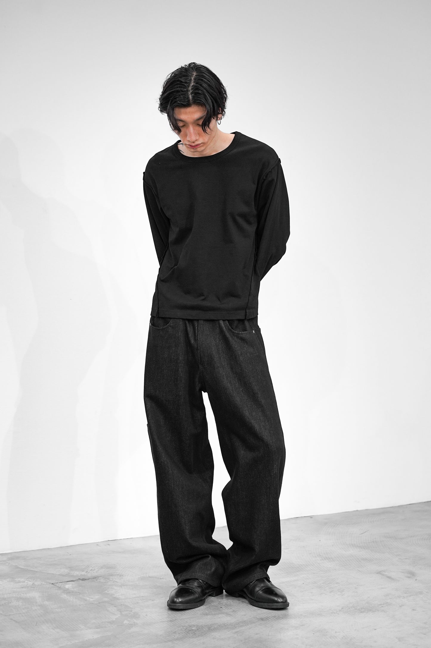 CROPPED COTTON GROWTH L/S TEE