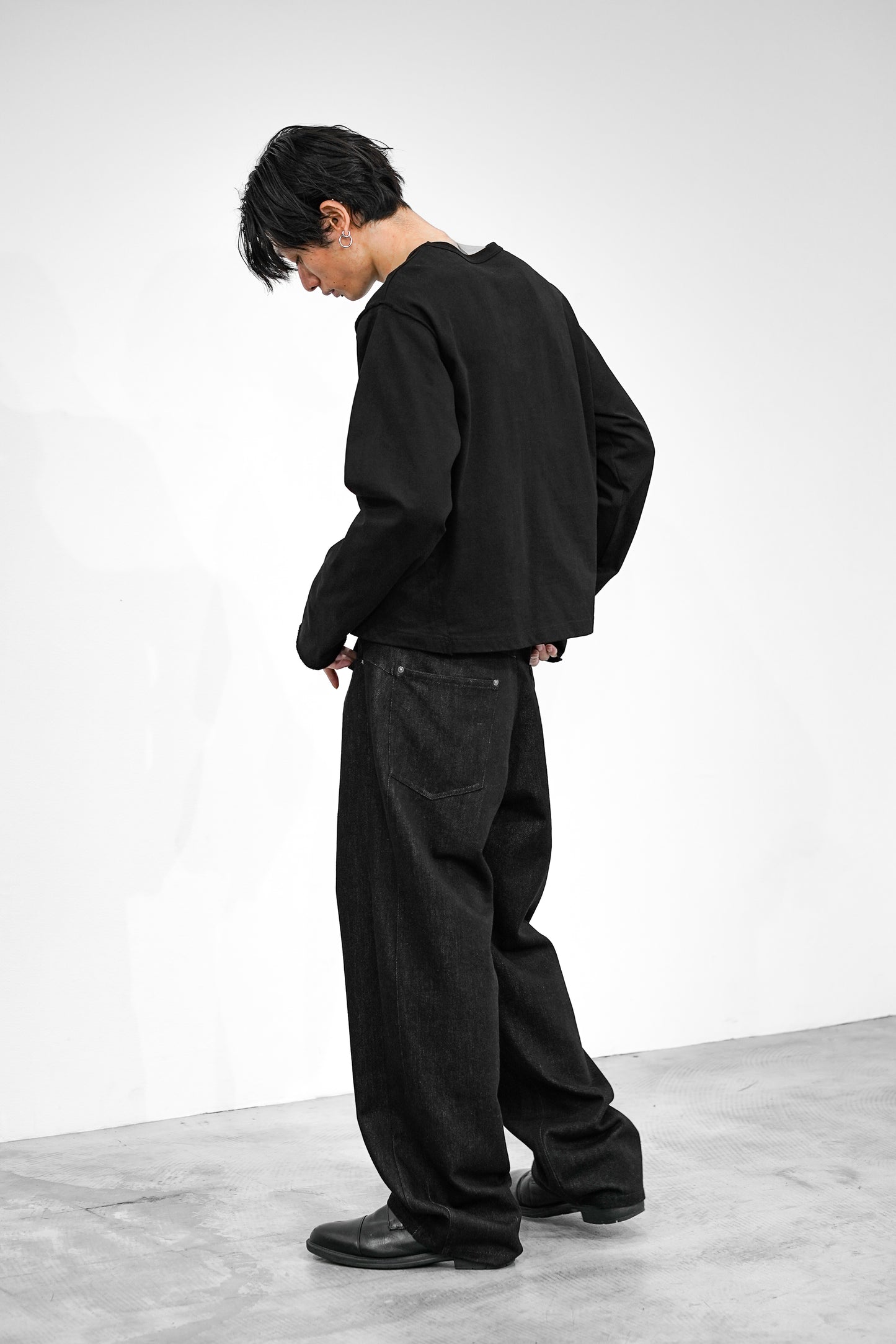 CROPPED COTTON GROWTH L/S TEE