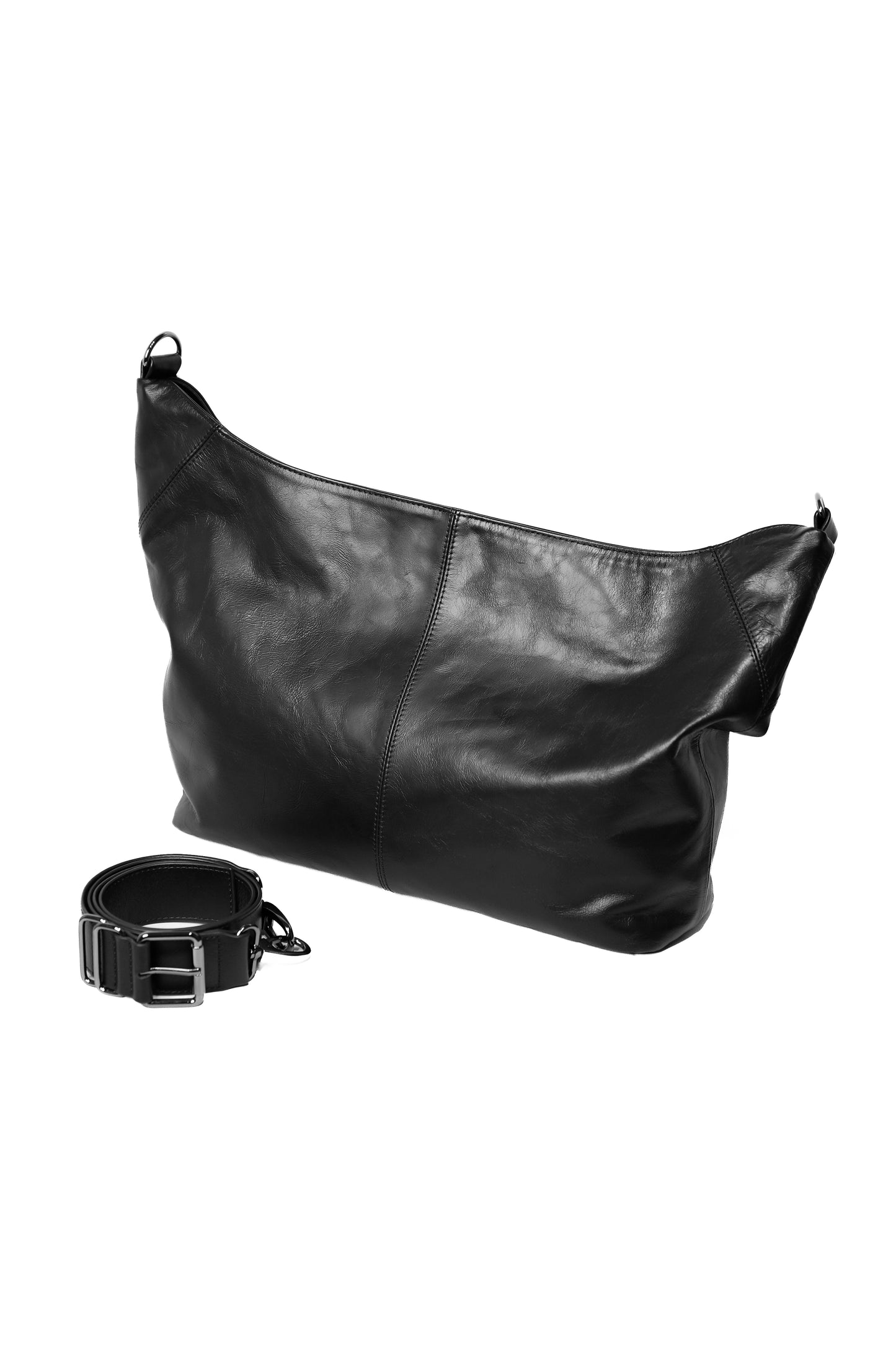 『8/1 - release』【2WAY】COW LEATHER ''BELT''ED BAG