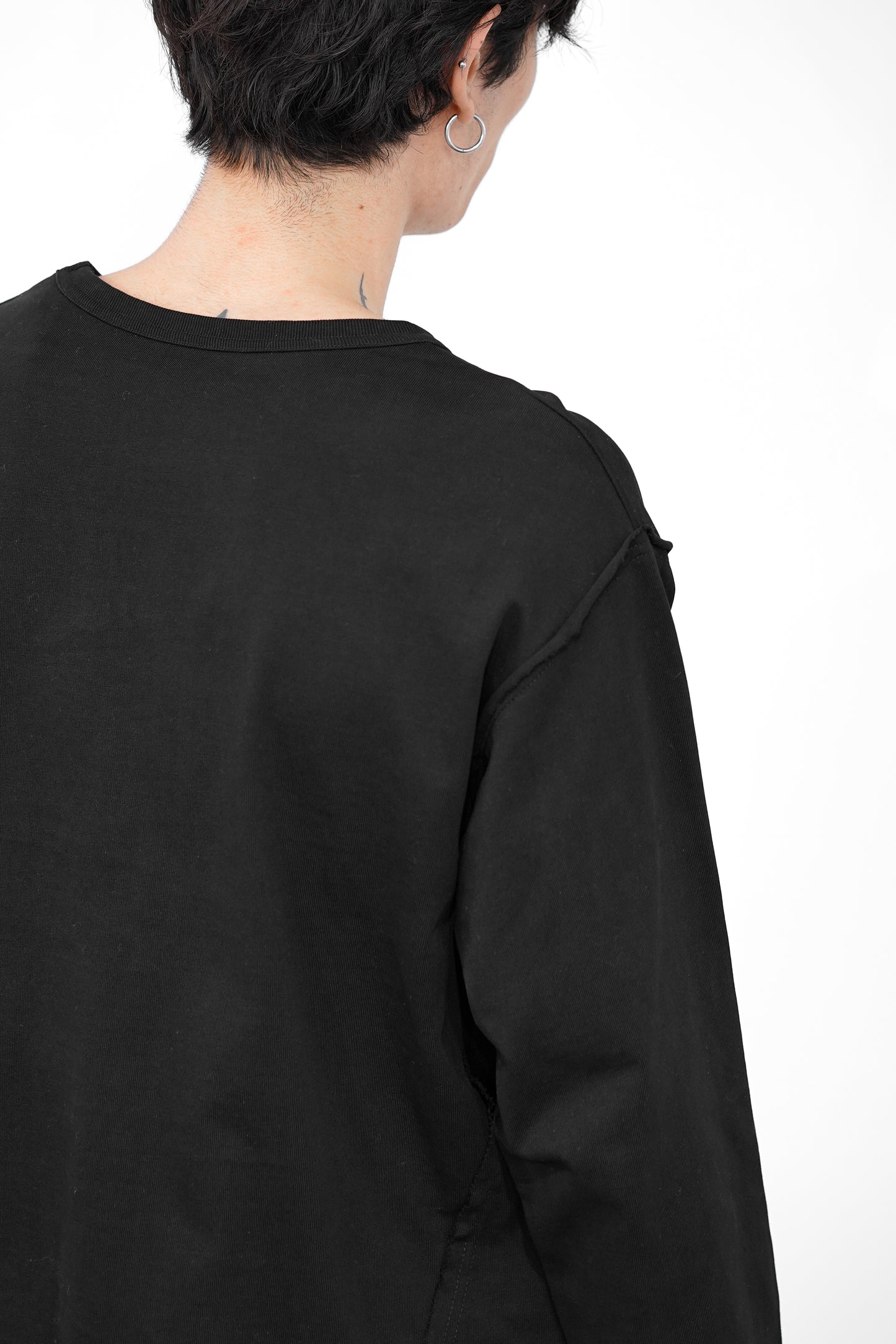 CROPPED COTTON GROWTH L/S TEE