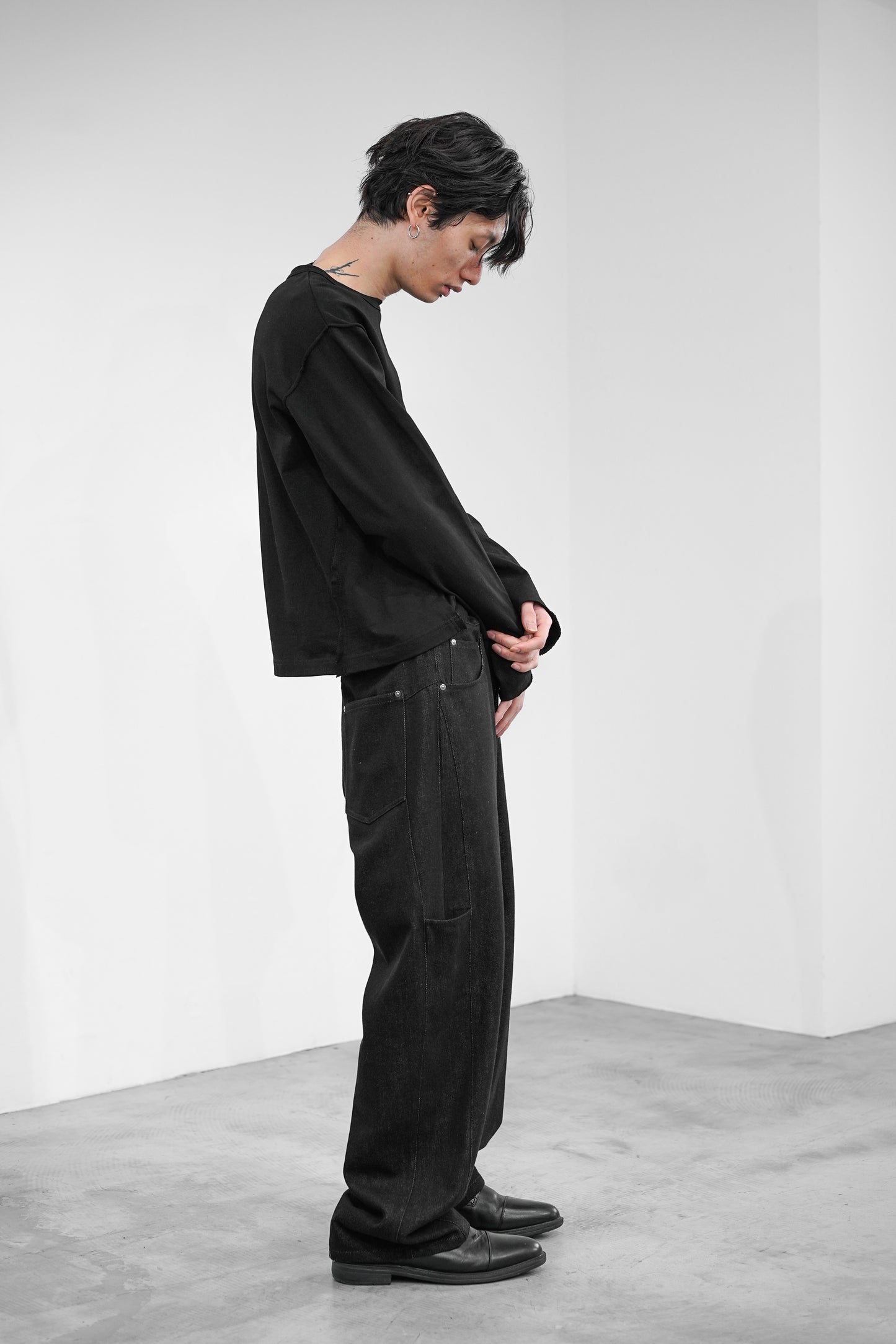 CROPPED COTTON GROWTH L/S TEE
