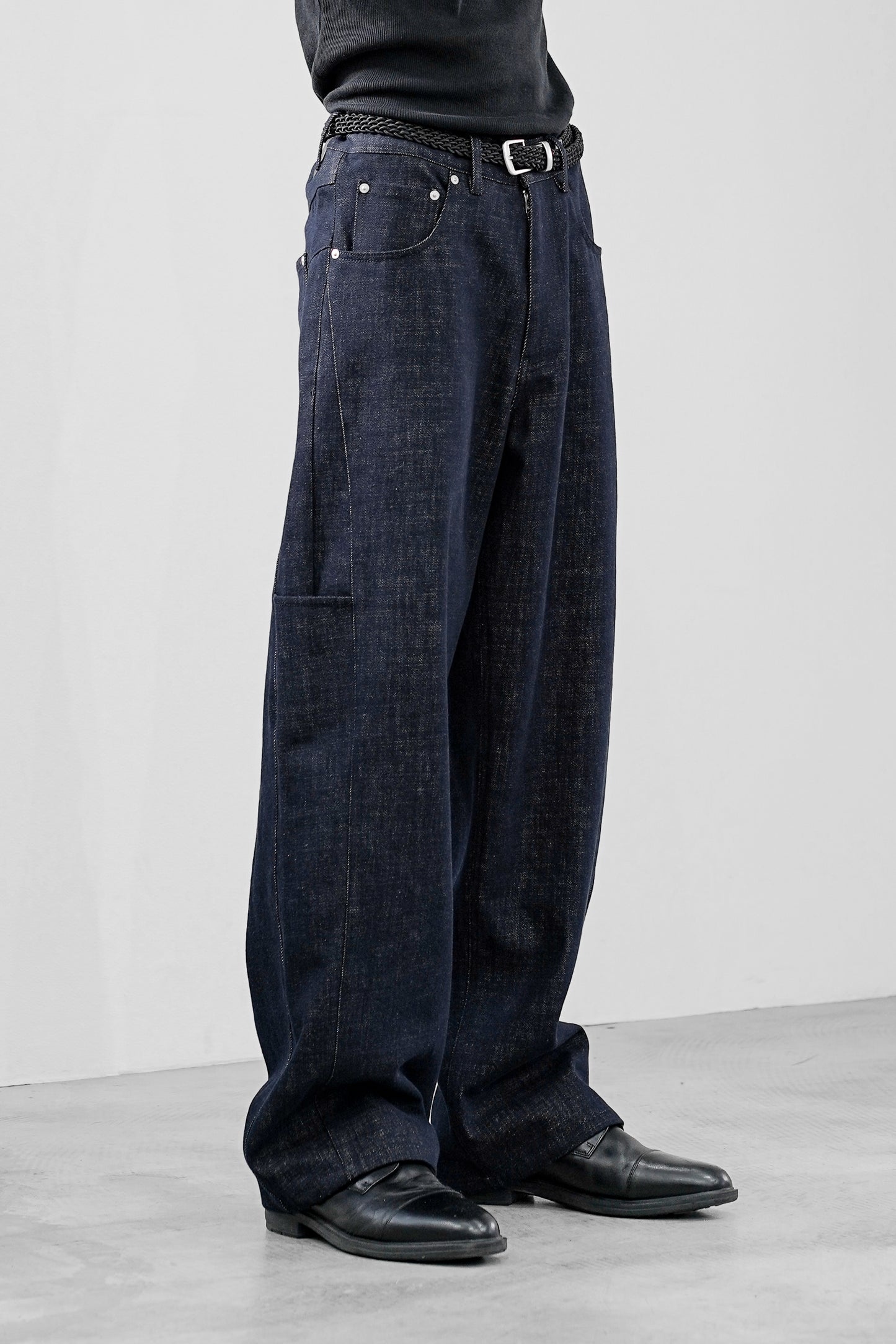 【4/1 - release】DRIFT CUT RE-RAW DENIM PANTS