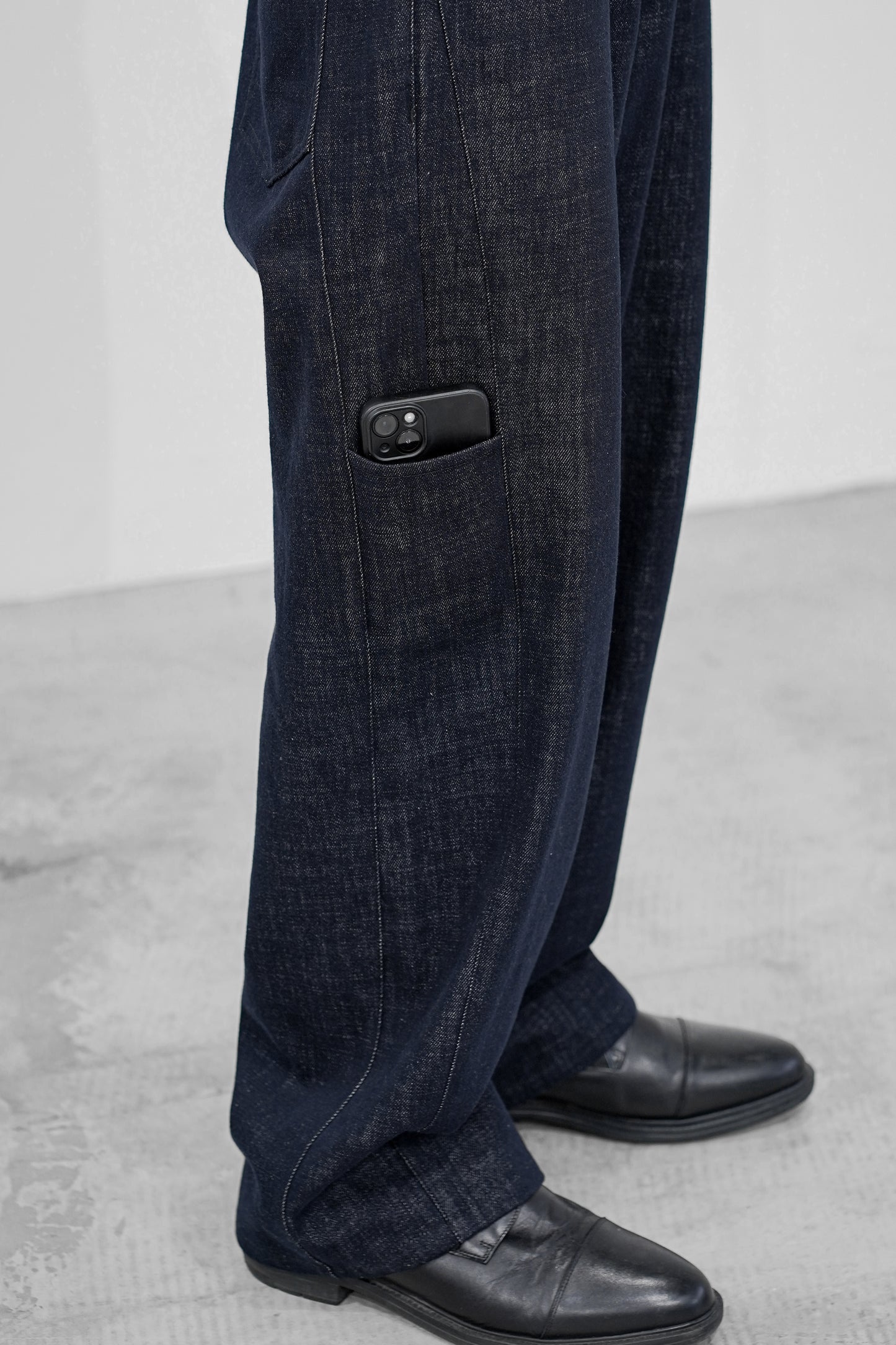 【4/1 - release】DRIFT CUT RE-RAW DENIM PANTS