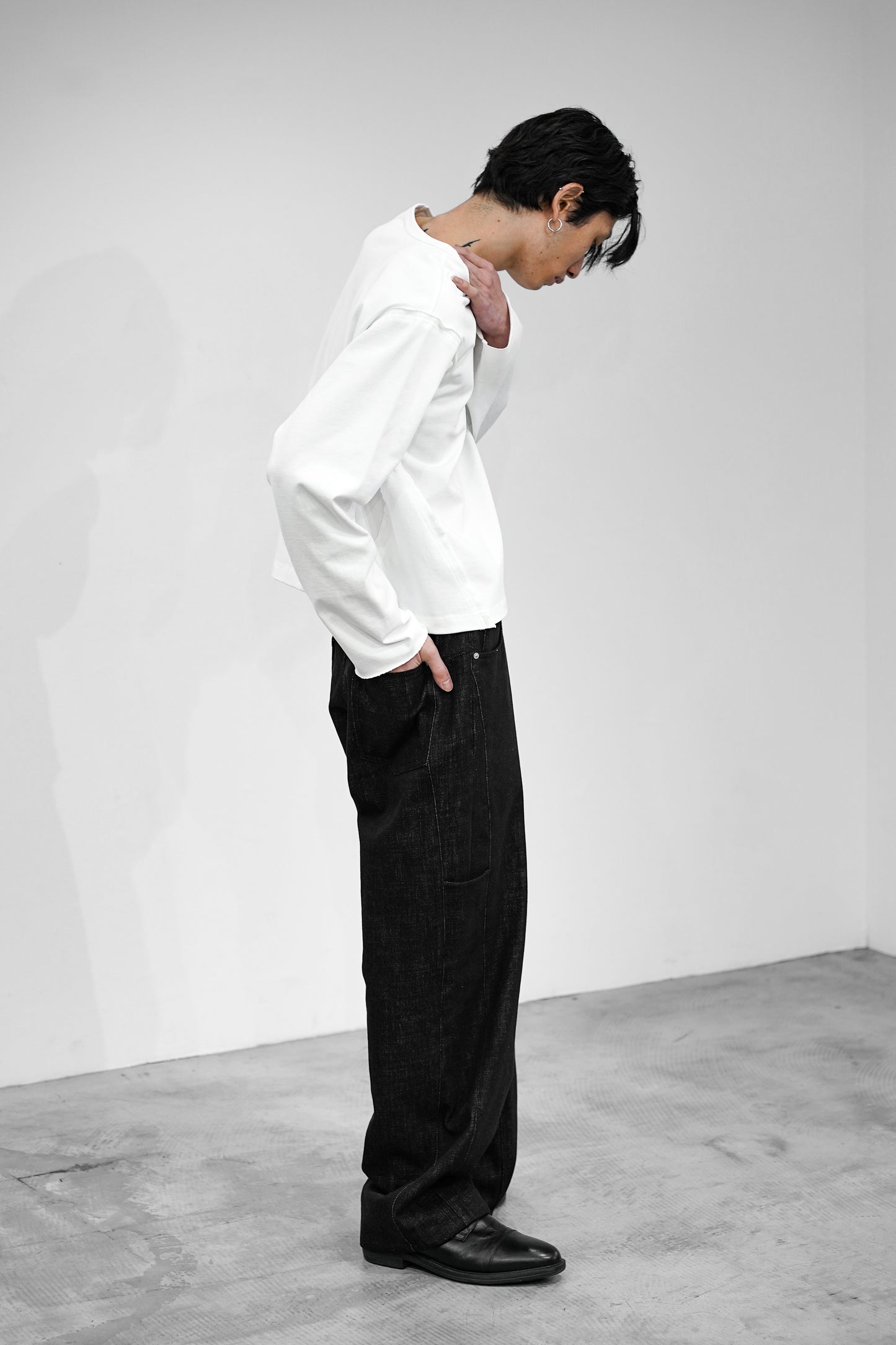 CROPPED COTTON GROWTH L/S TEE