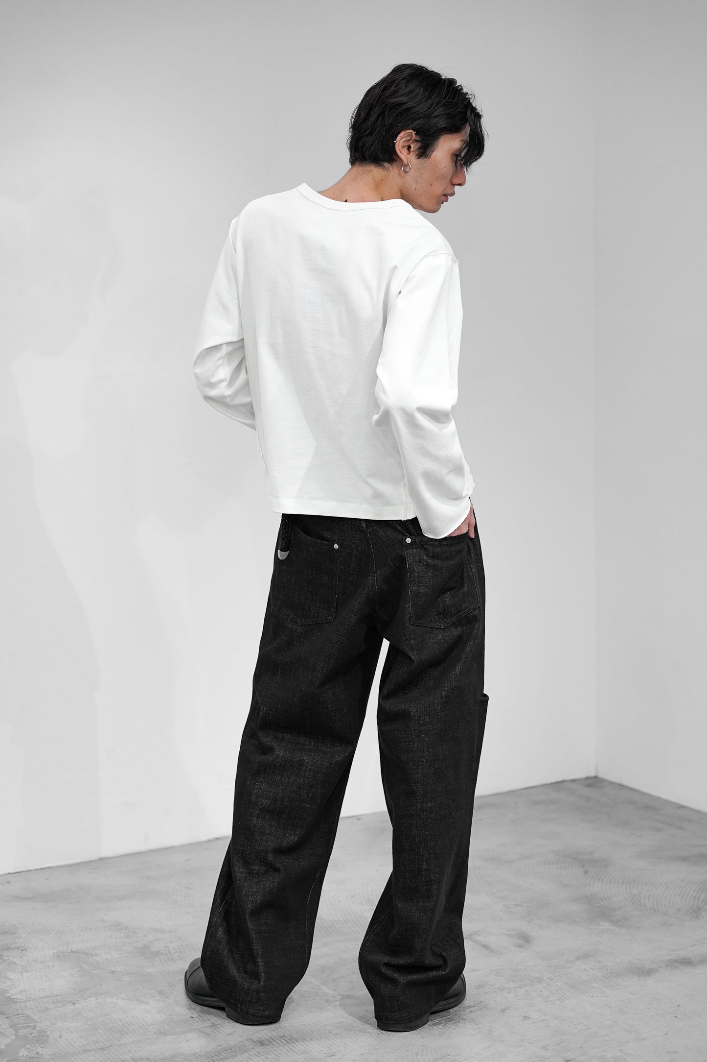 CROPPED COTTON GROWTH L/S TEE