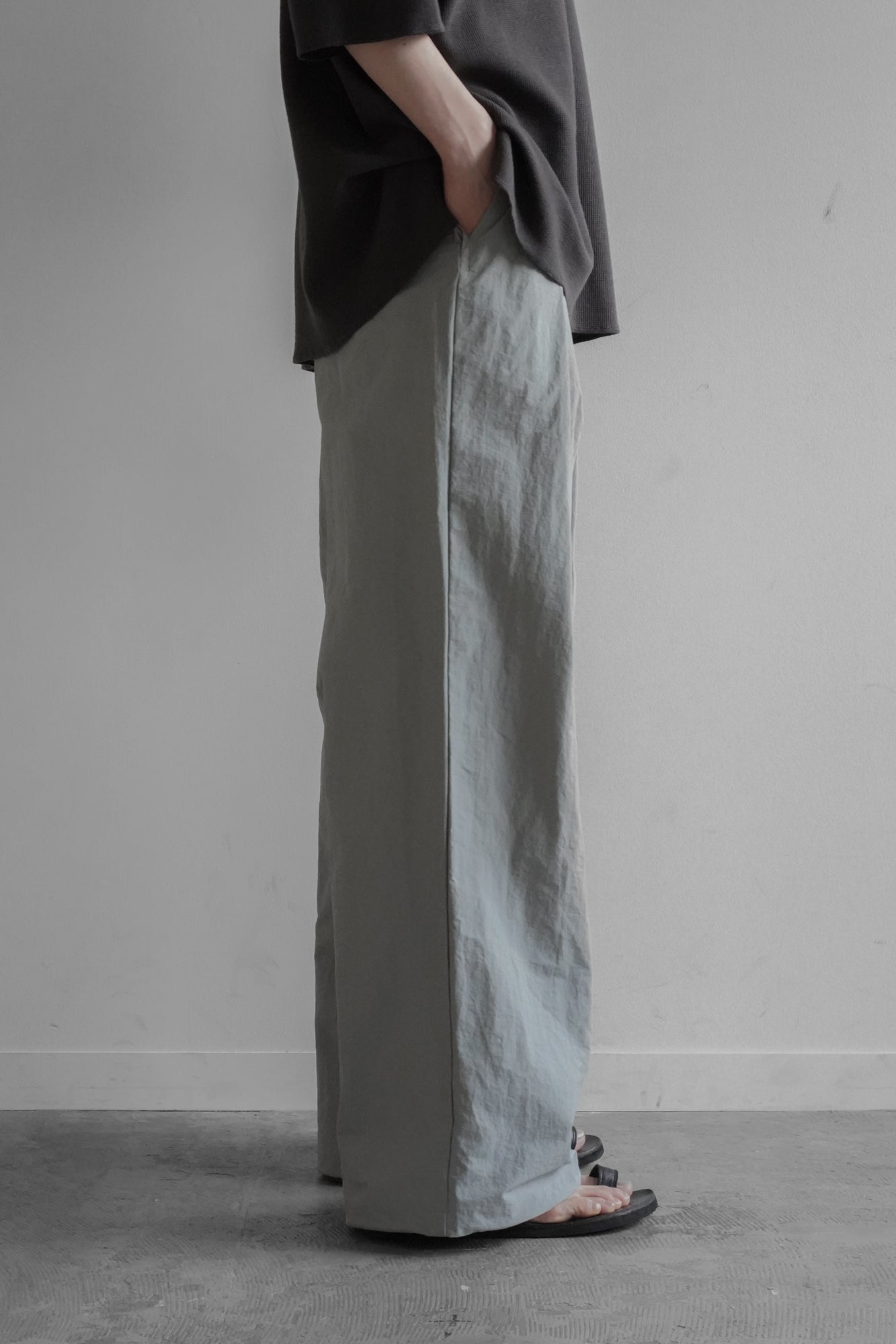 NYLON UTILITY WIDE TROUSERS