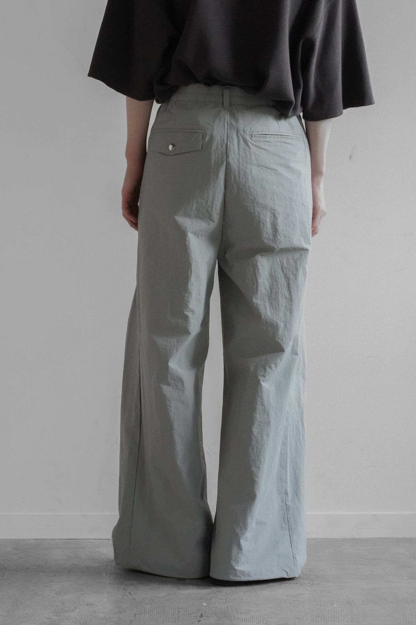 NYLON UTILITY WIDE TROUSERS