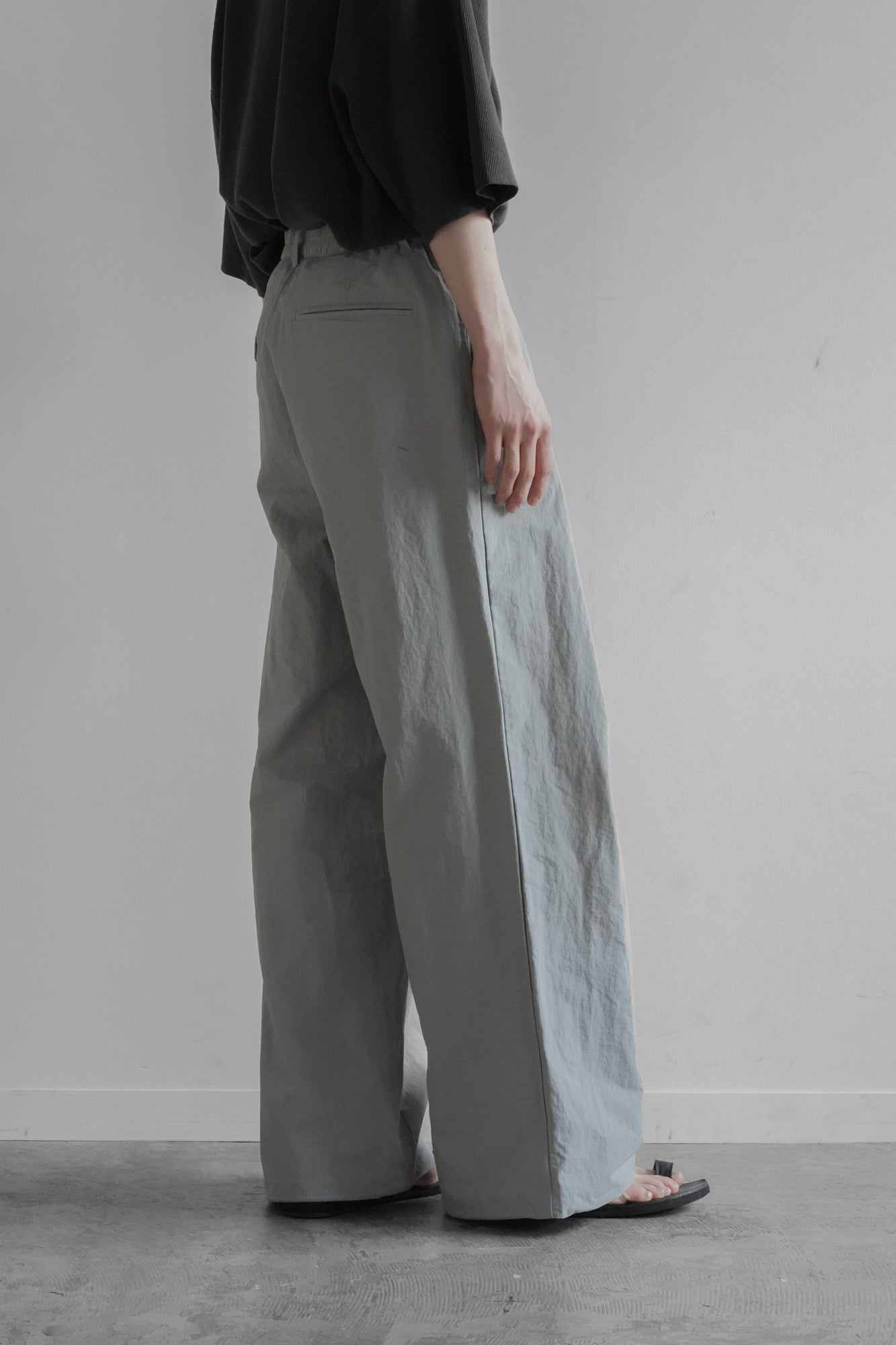 NYLON UTILITY WIDE TROUSERS