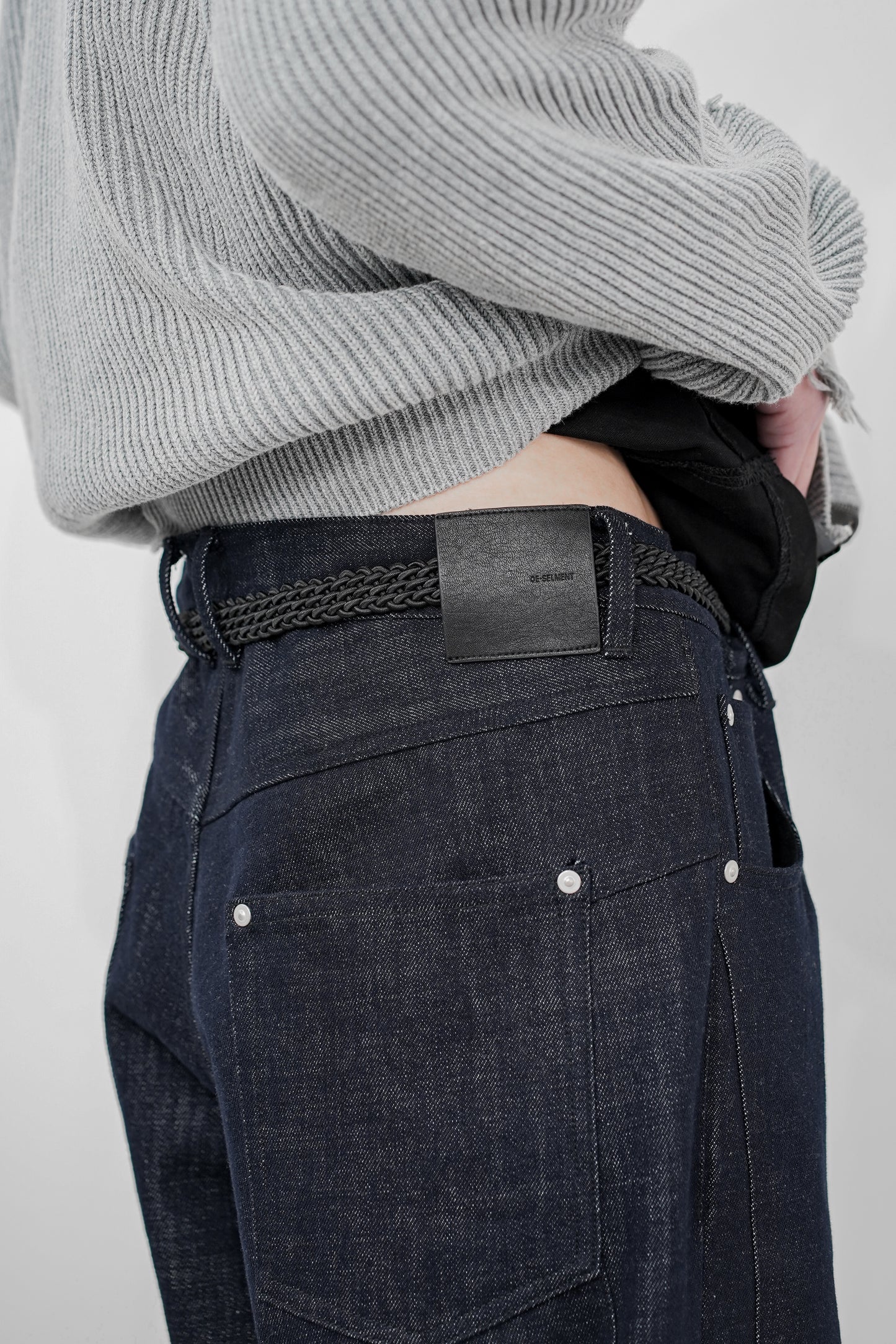 【4/1 - release】DRIFT CUT RE-RAW DENIM PANTS