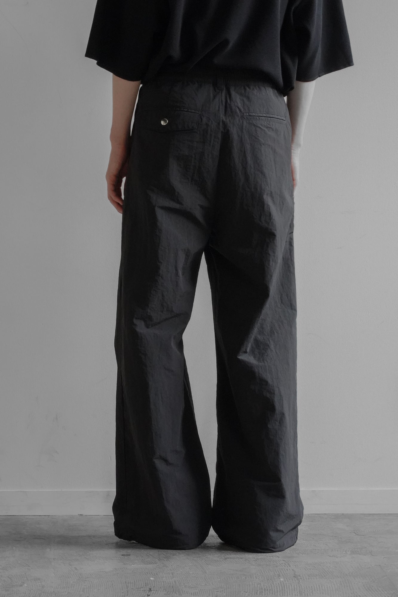 NYLON UTILITY WIDE TROUSERS