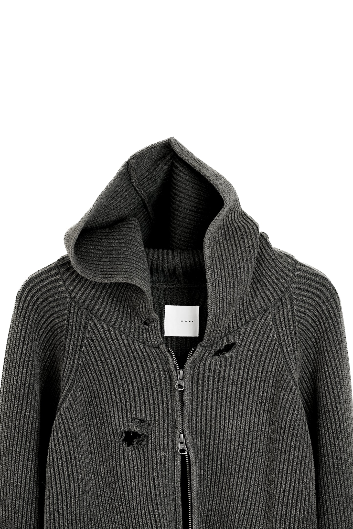 MUTED AGE KNIT ZIP HOODIE [Only a few left]