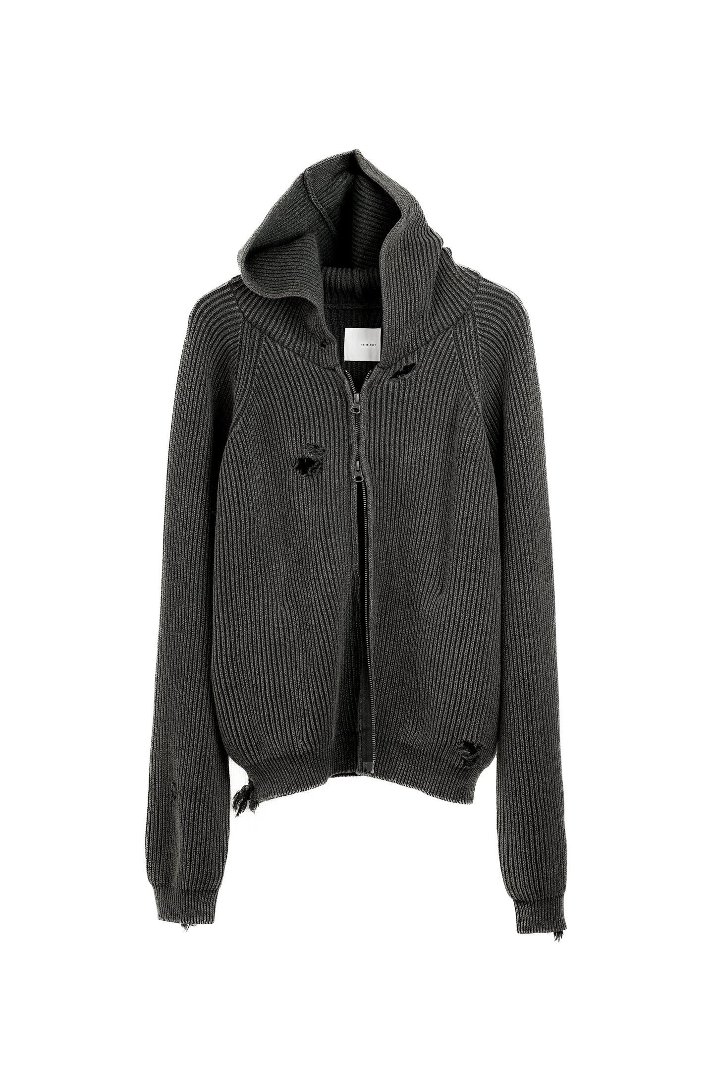 MUTED AGE KNIT ZIP HOODIE [Only a few left]