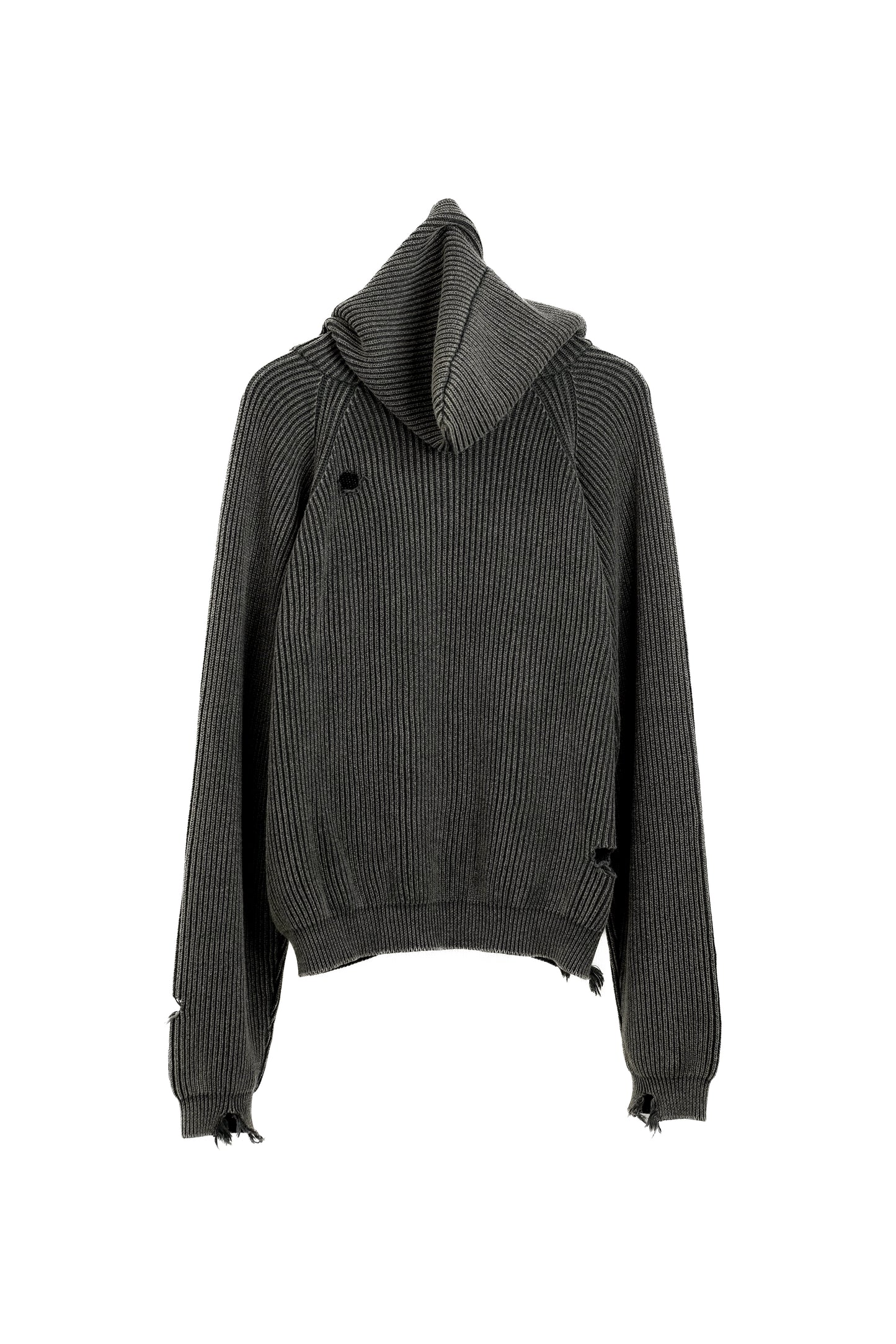 MUTED AGE KNIT ZIP HOODIE [Only a few left]
