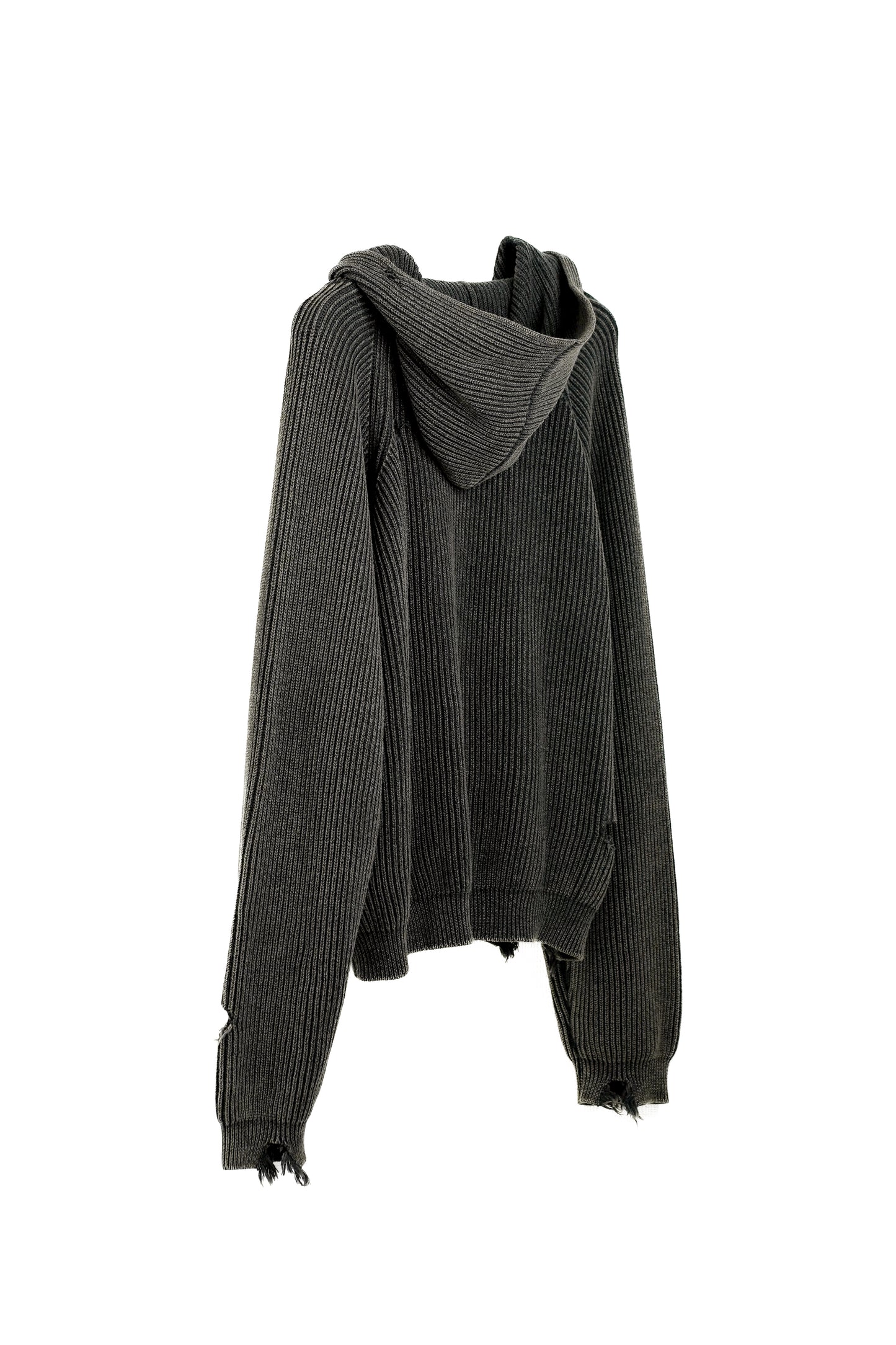 MUTED AGE KNIT ZIP HOODIE [Only a few left]