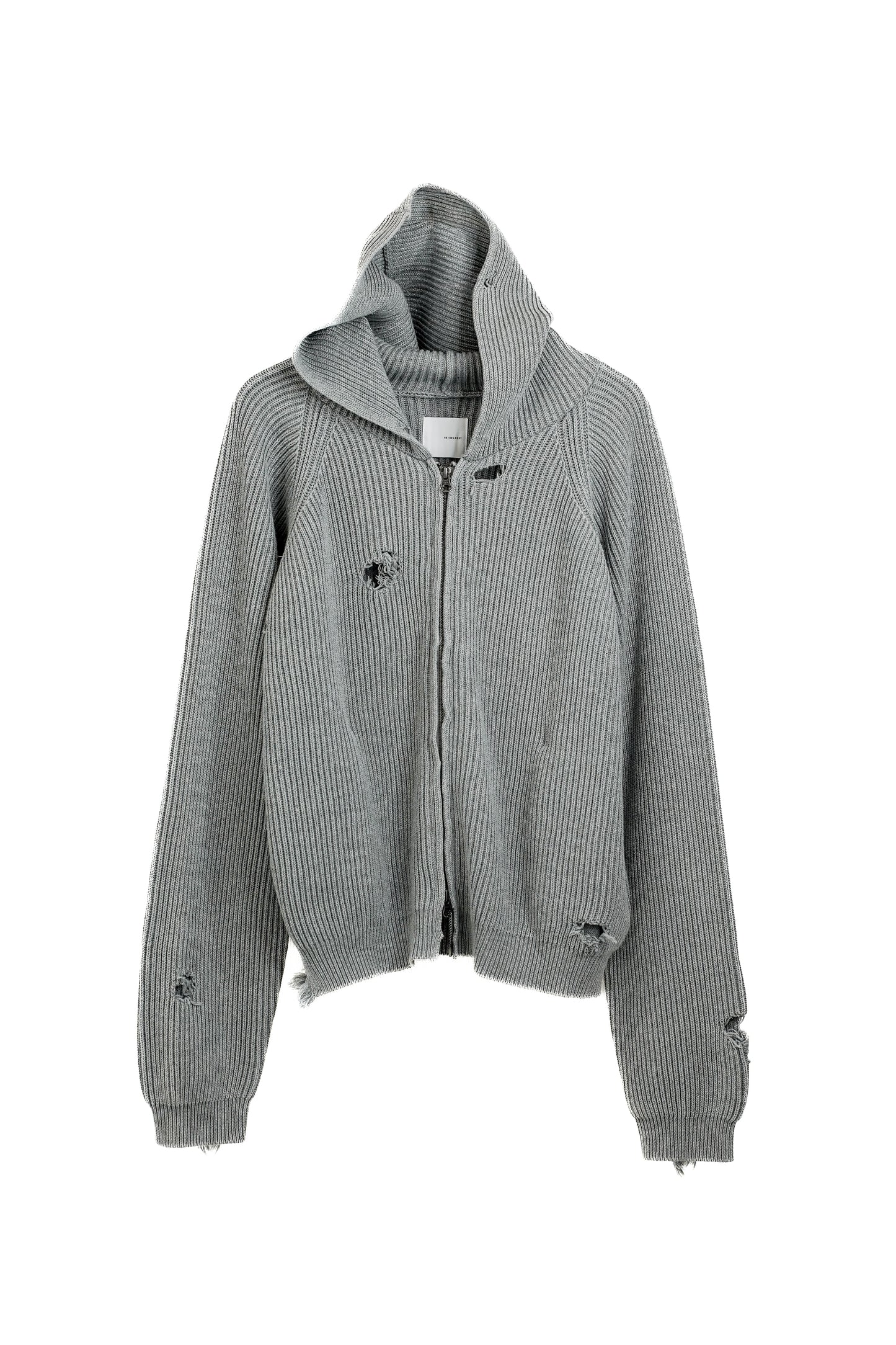 MUTED AGE KNIT ZIP HOODIE [Only a few left]