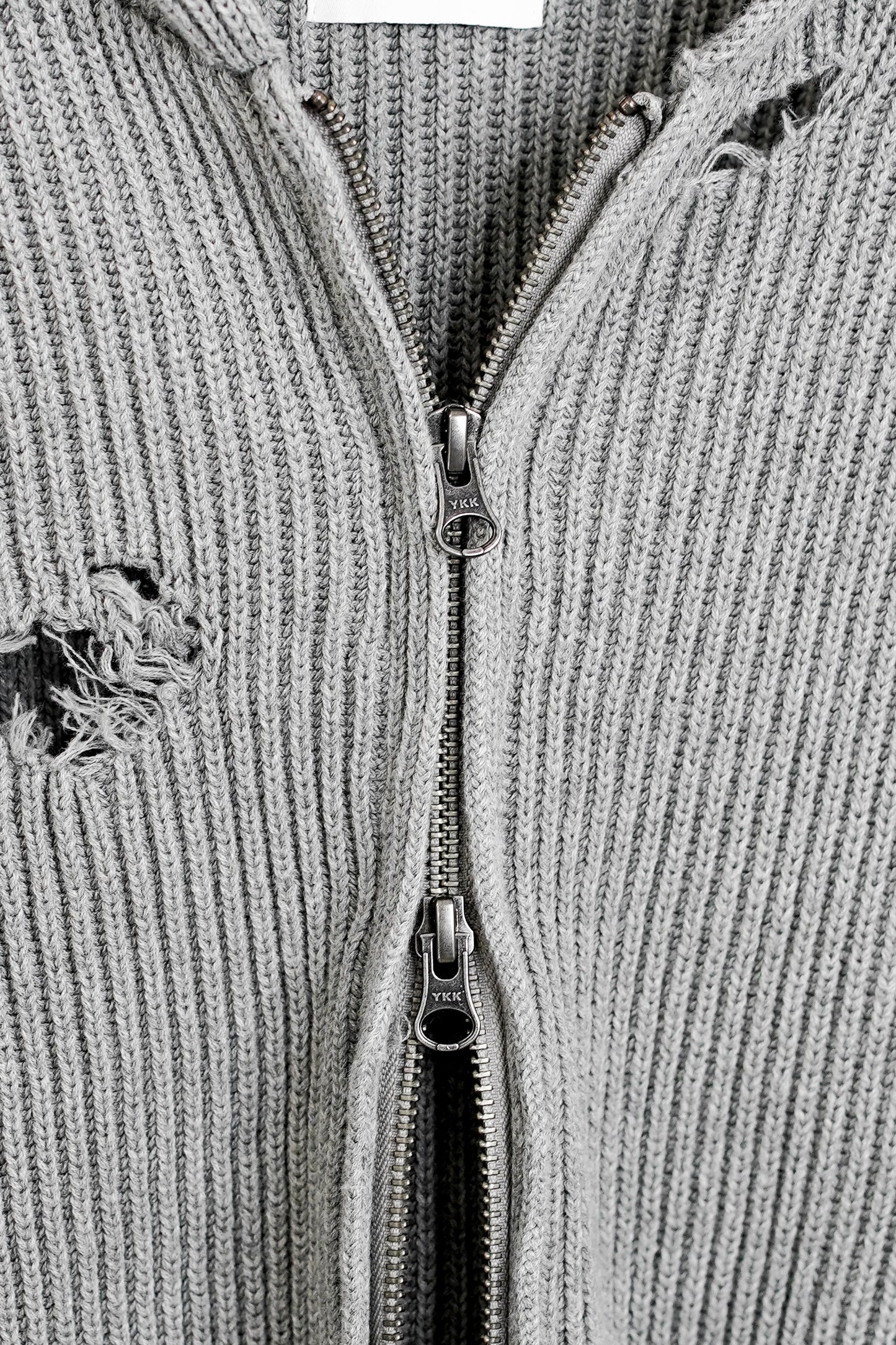 MUTED AGE KNIT ZIP HOODIE [Only a few left]
