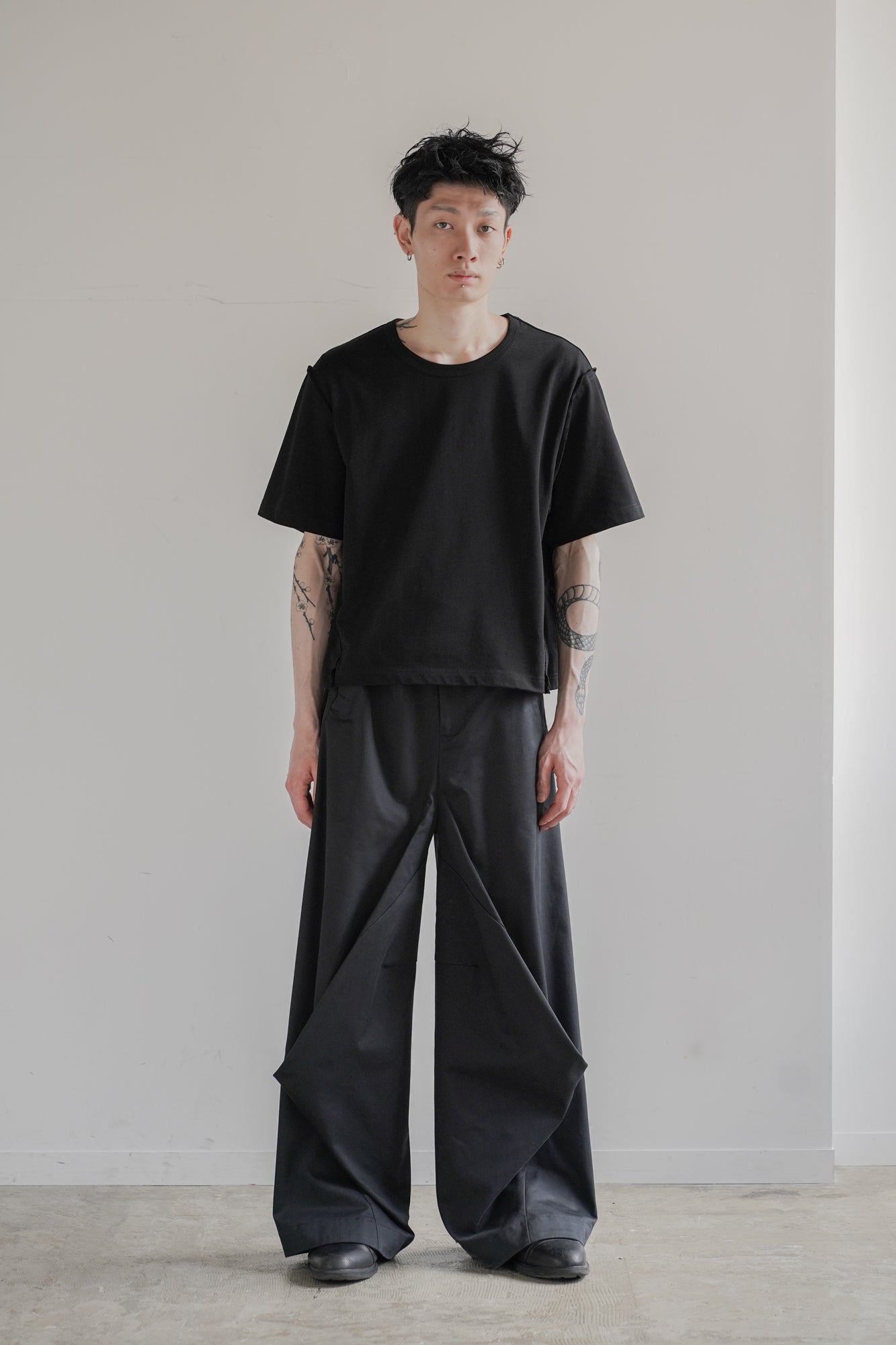 【RESTOCK】CROPPED COTTON GROWTH TEE『7月下旬-8月上旬発送』
