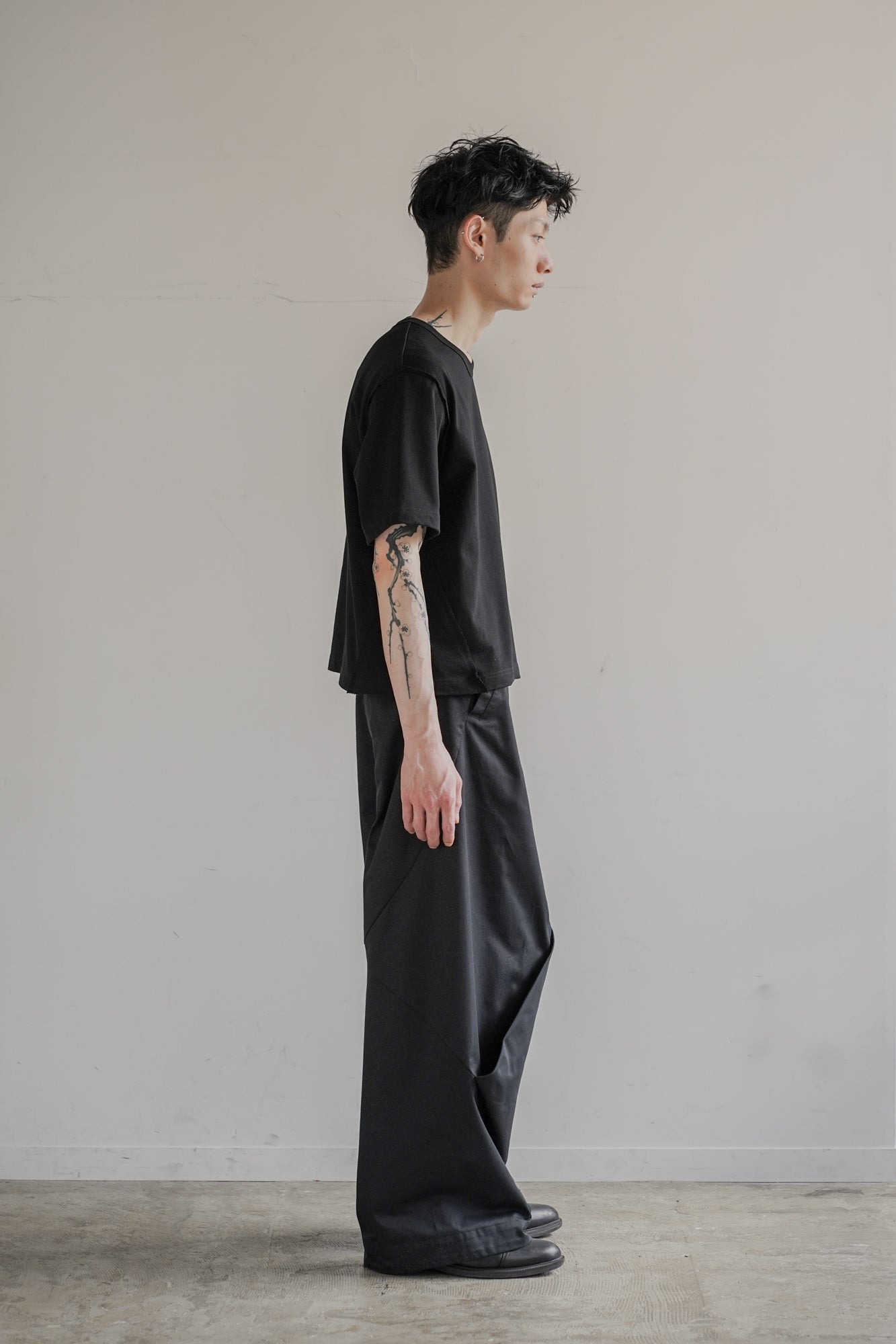 【RESTOCK】CROPPED COTTON GROWTH TEE『7月下旬-8月上旬発送』