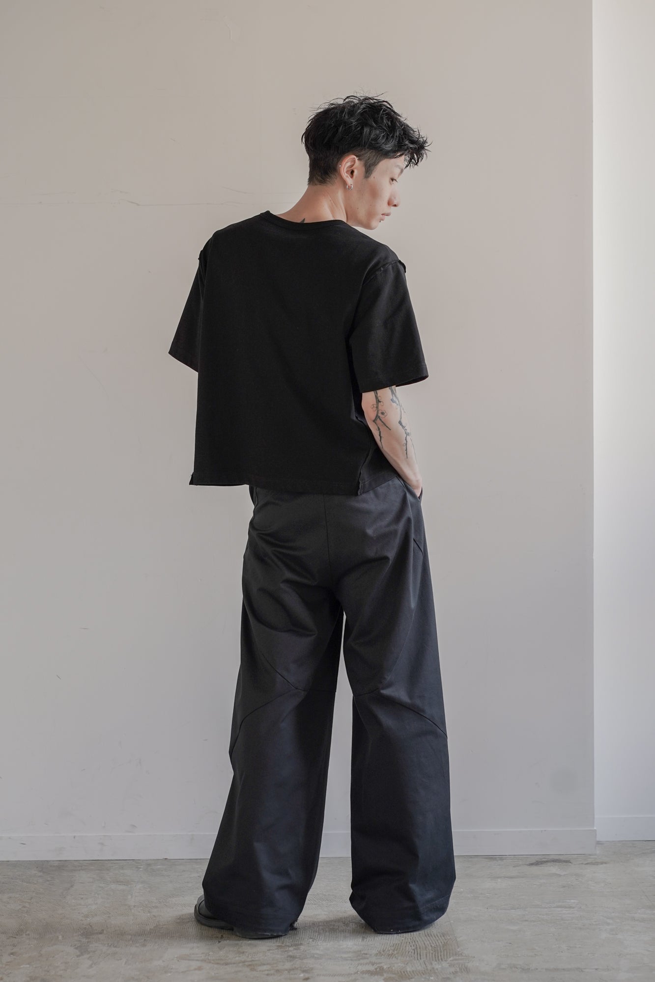 【RESTOCK】CROPPED COTTON GROWTH TEE『7月下旬-8月上旬発送』