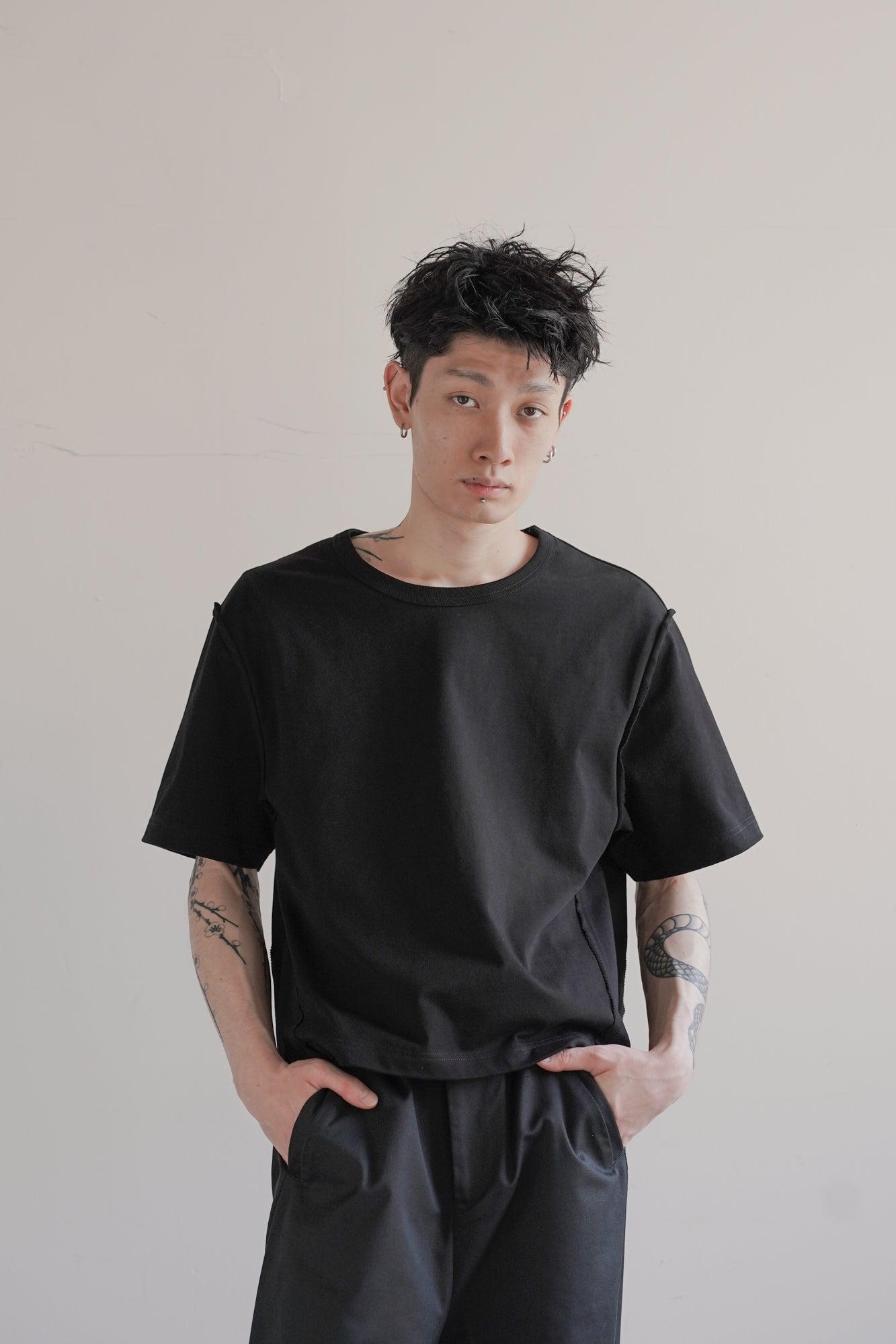 【RESTOCK】CROPPED COTTON GROWTH TEE『7月下旬-8月上旬発送』