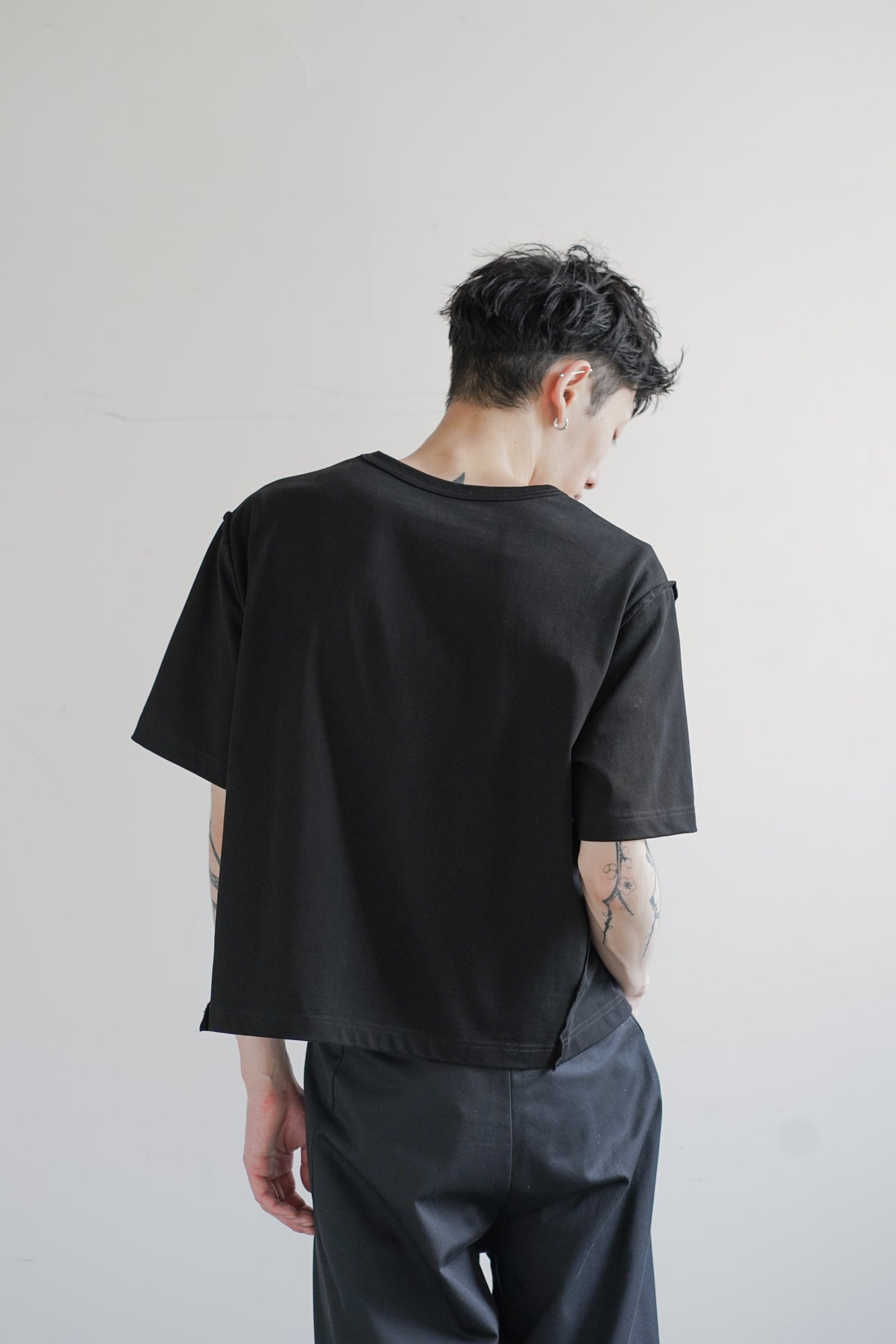 【2枚SET】CROPPED COTTON GROWTH TEE『組み合わせ自由』