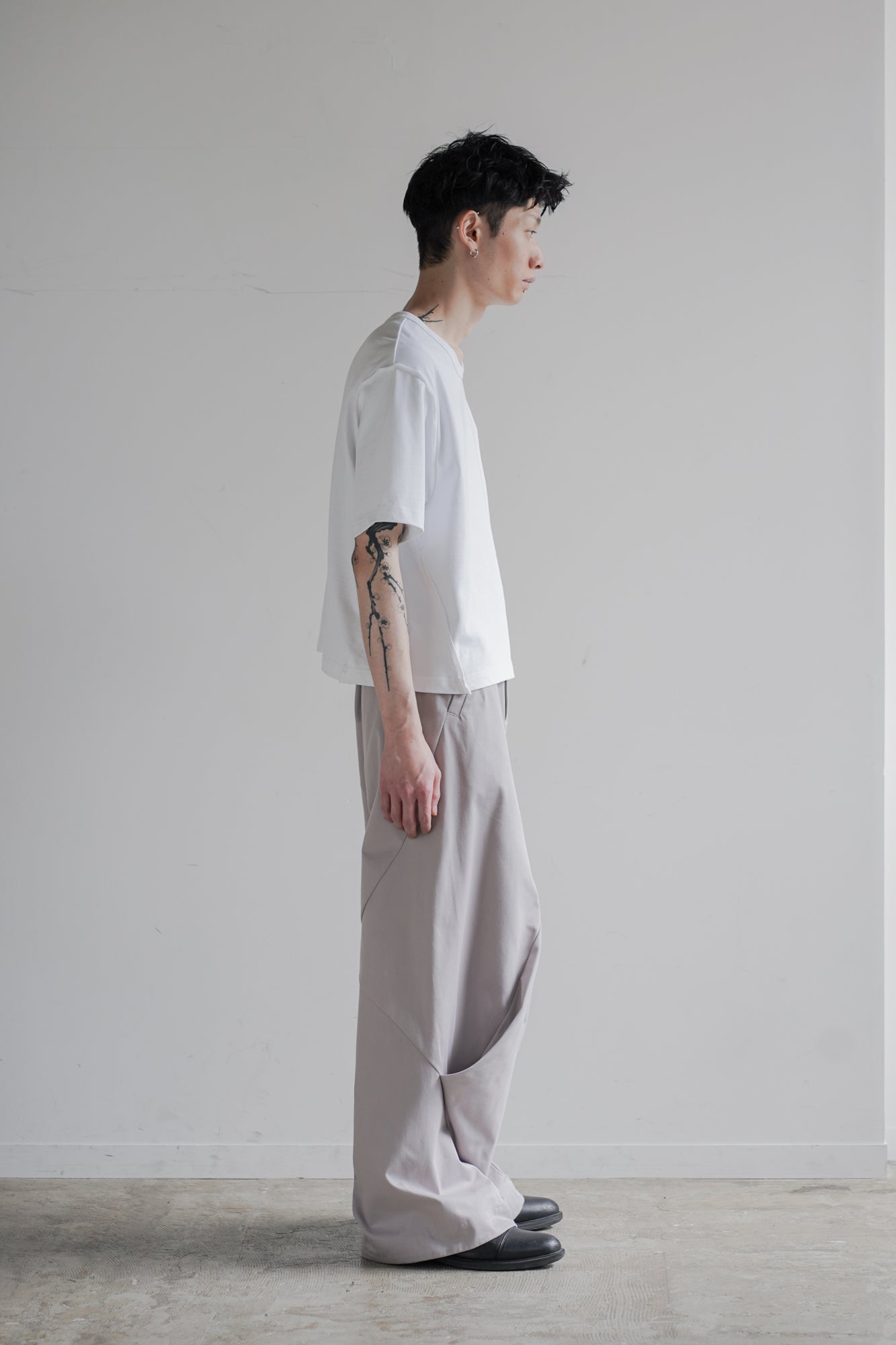 【RESTOCK】CROPPED COTTON GROWTH TEE『7月下旬-8月上旬発送』