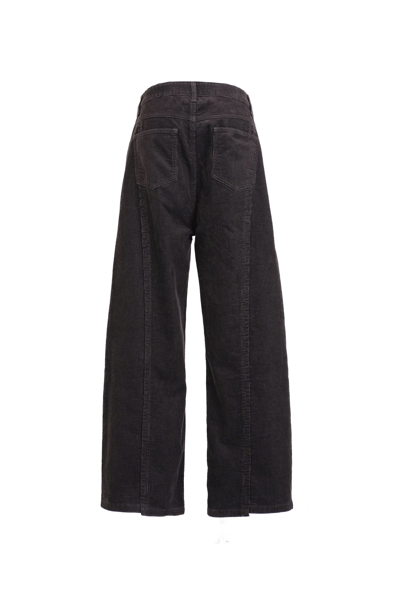 SIDE SHIFT CORDUROY WIDE PANTS
