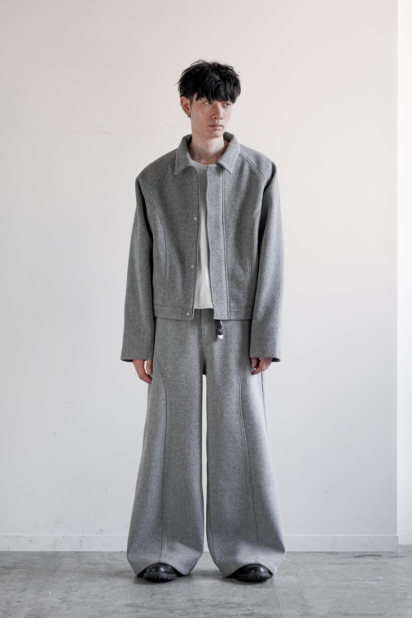 【SET】TECH MELTON FULLED - SET UP