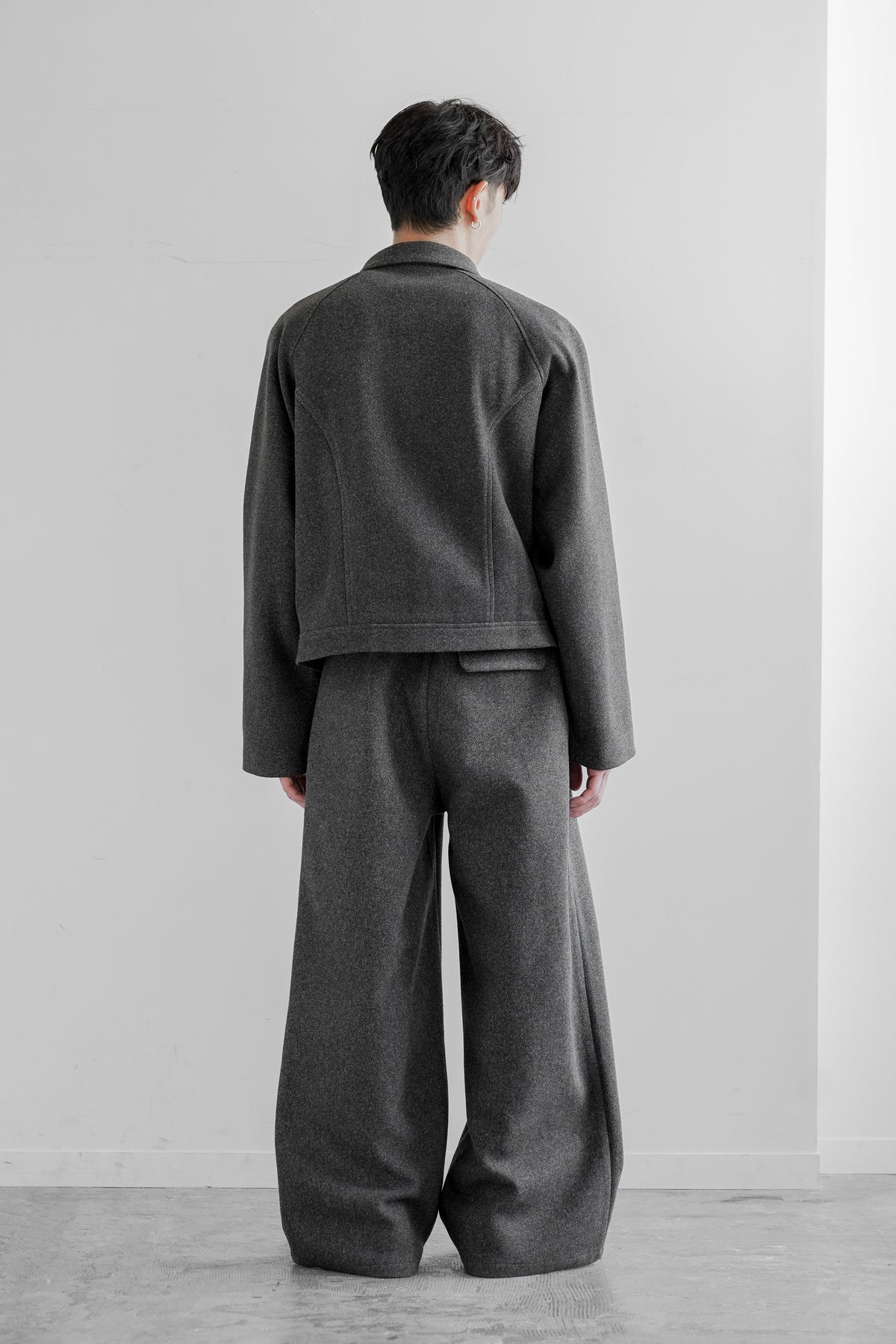 TECH MELTON FULLED SHORT BLOUSON【10月上旬発送】